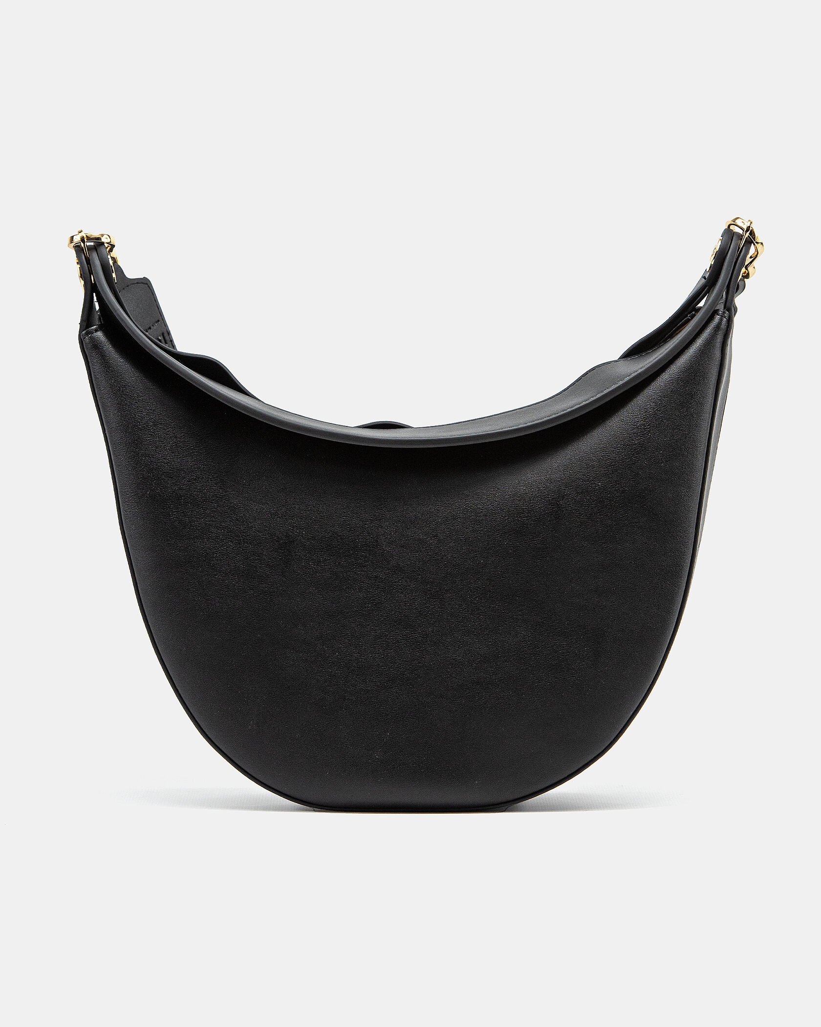 Loewe Luna Leather Shoulder Bag in Black - 7