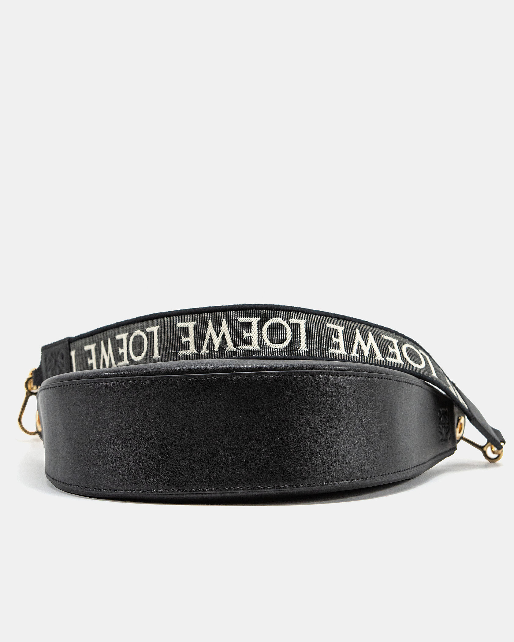 Loewe Luna Leather Shoulder Bag in Black - 8