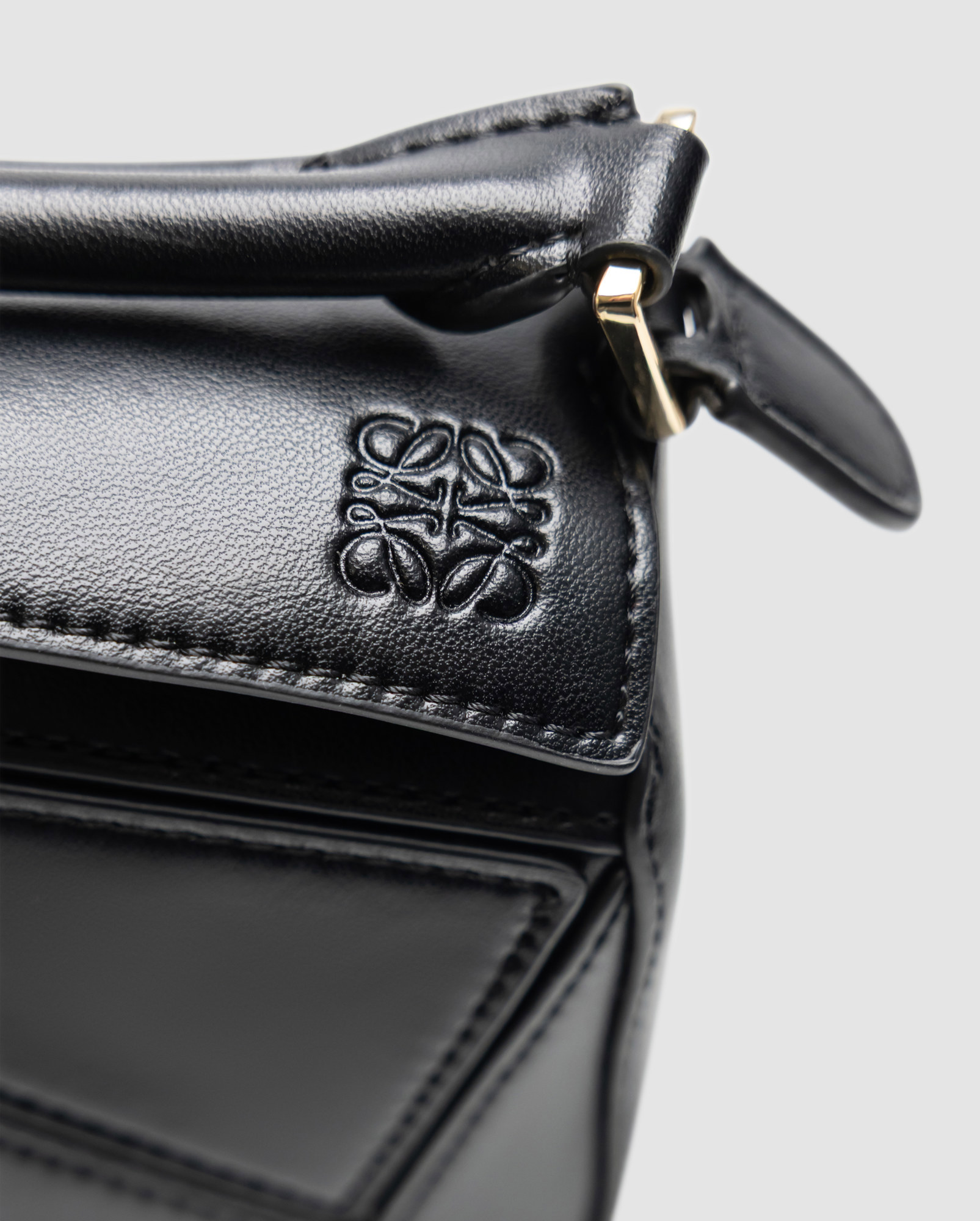 Loewe Mini Puzzle Bag Black - 8