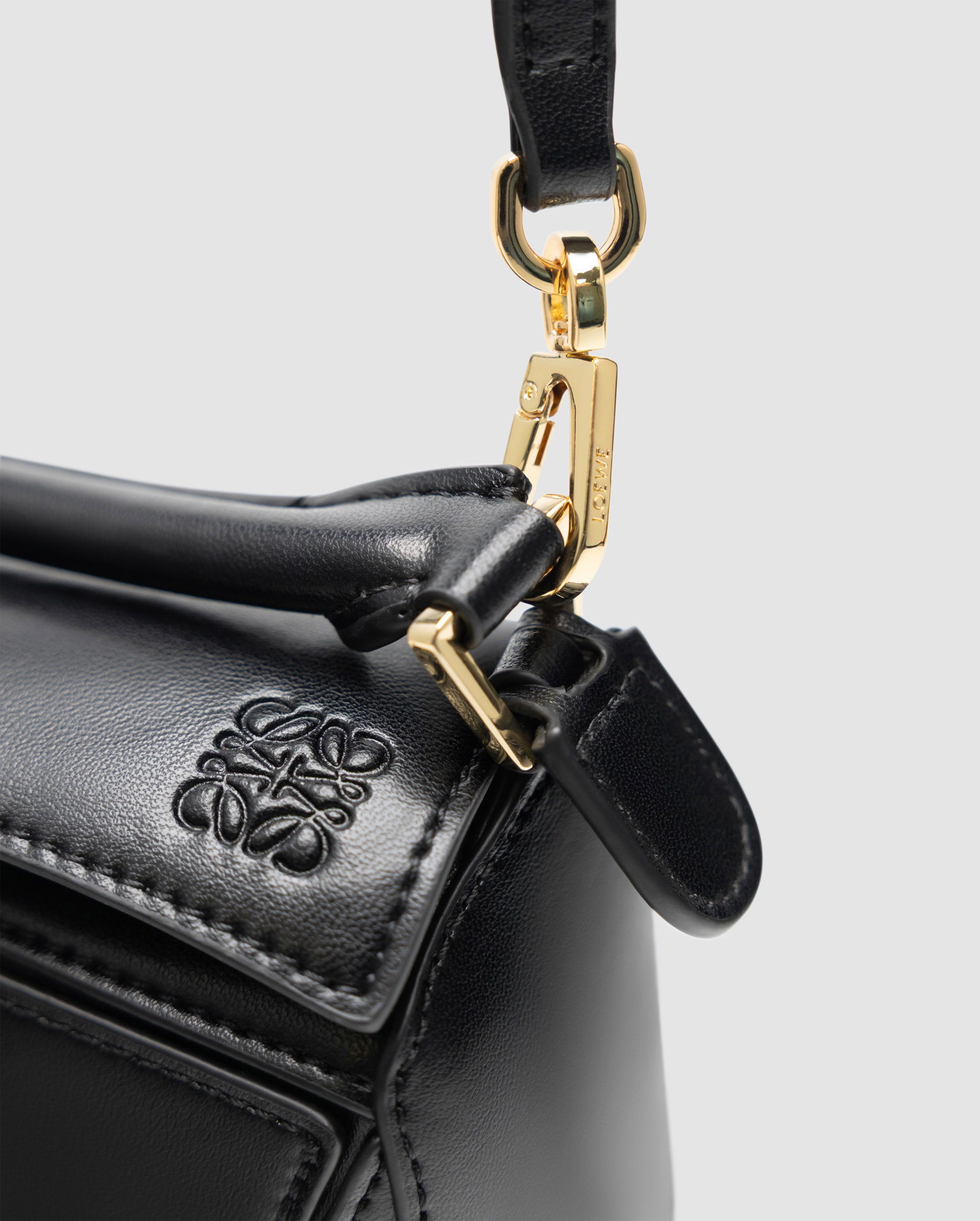 Loewe Mini Puzzle Bag Black - 6