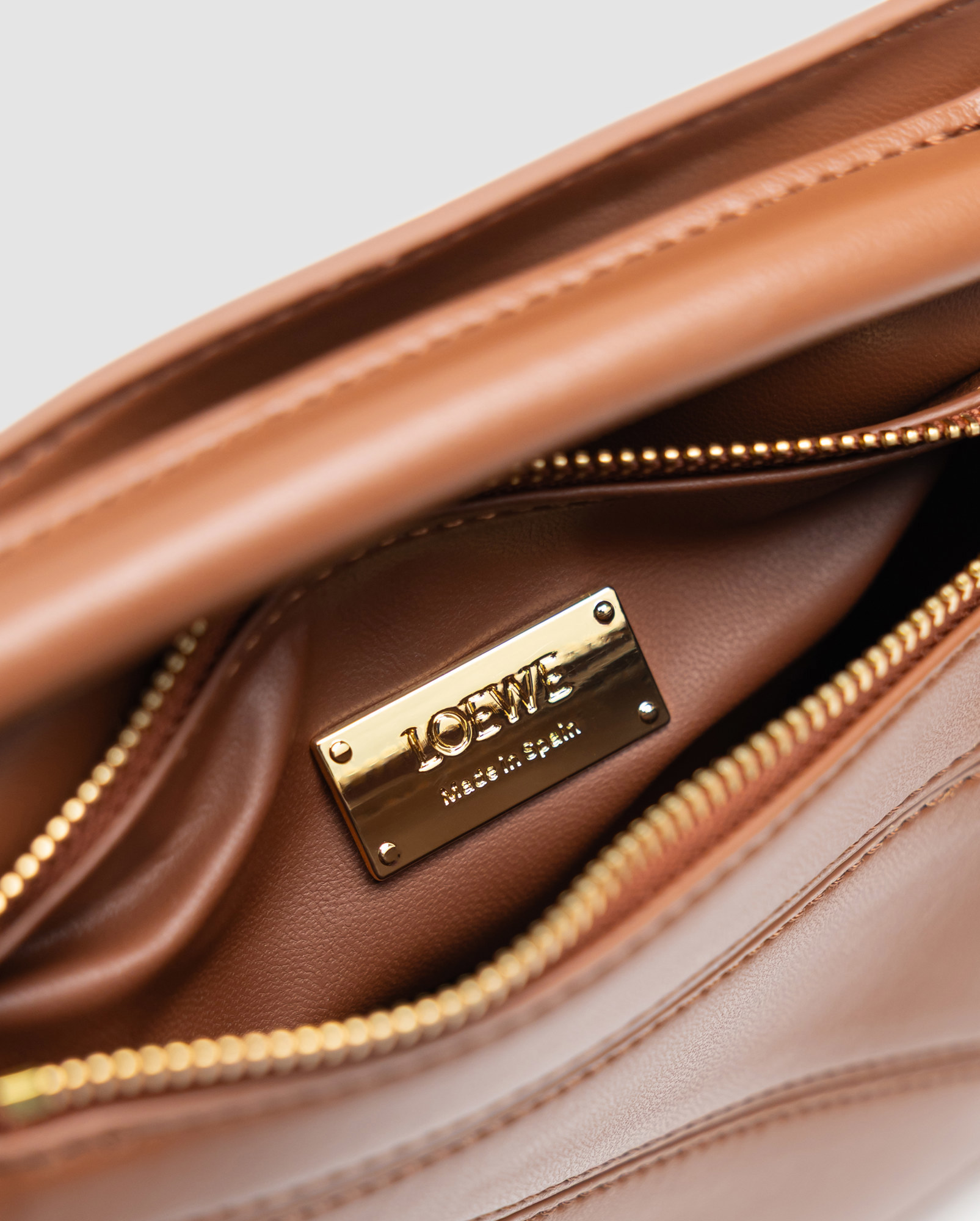 Loewe Mini Puzzle Bag Brown - 9