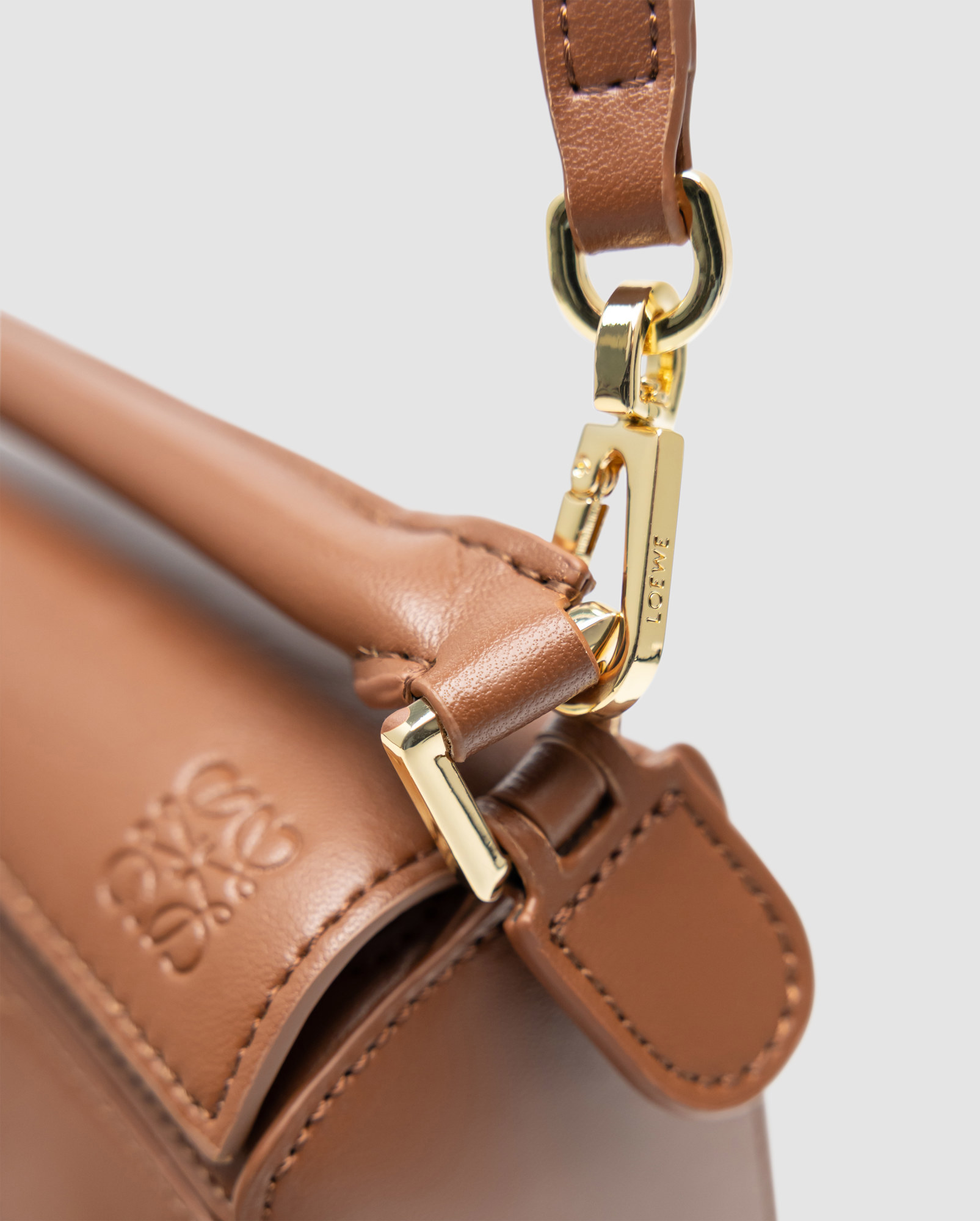 Loewe Mini Puzzle Bag Brown - 6