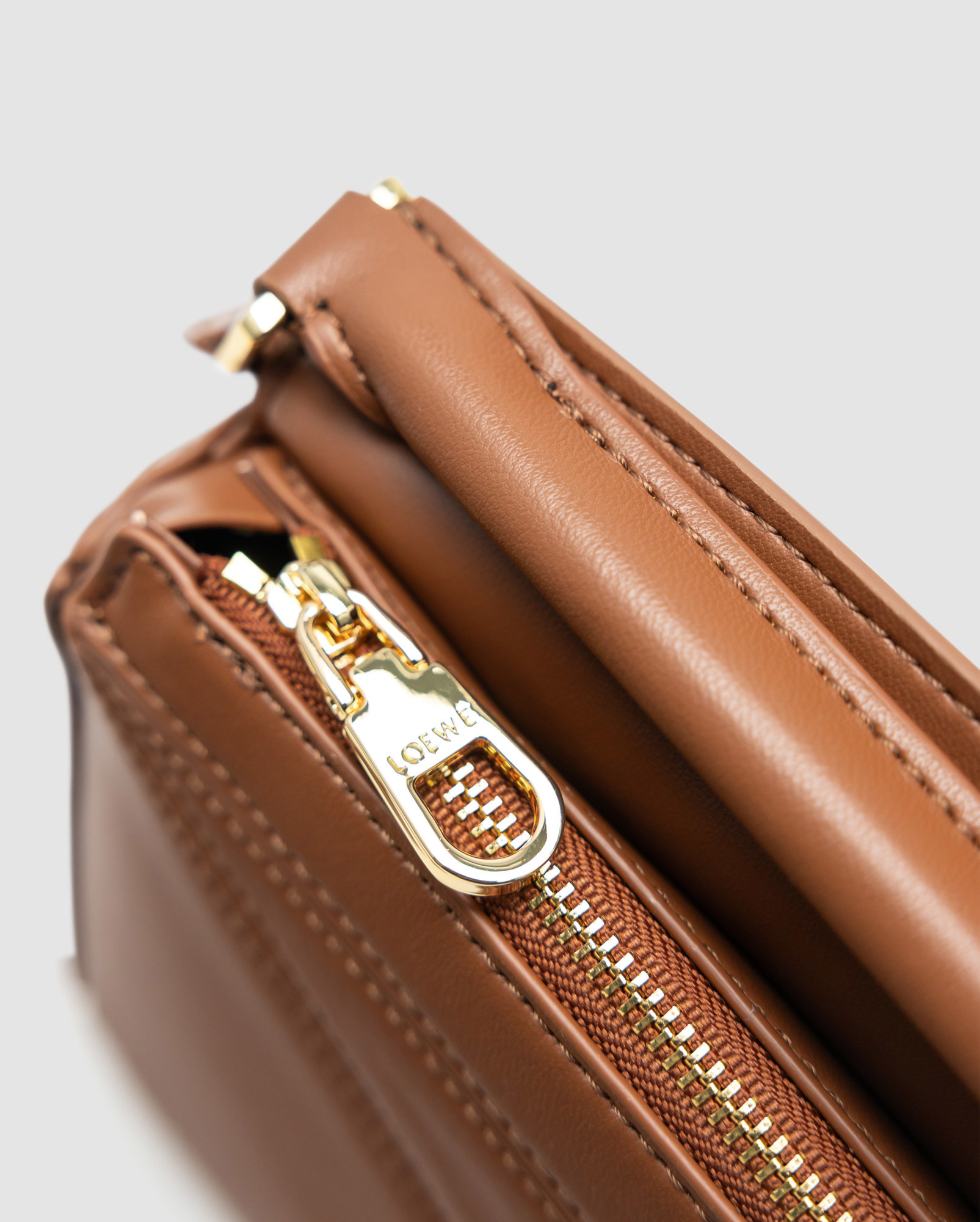 Loewe Mini Puzzle Bag Brown - 8