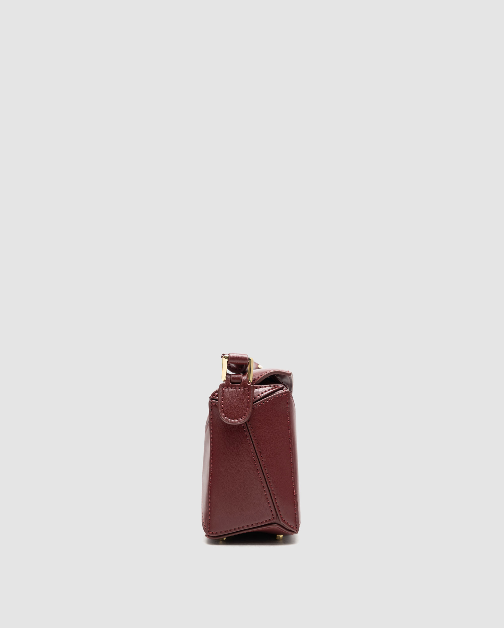 Loewe Mini Puzzle Bag Burgundy - 5