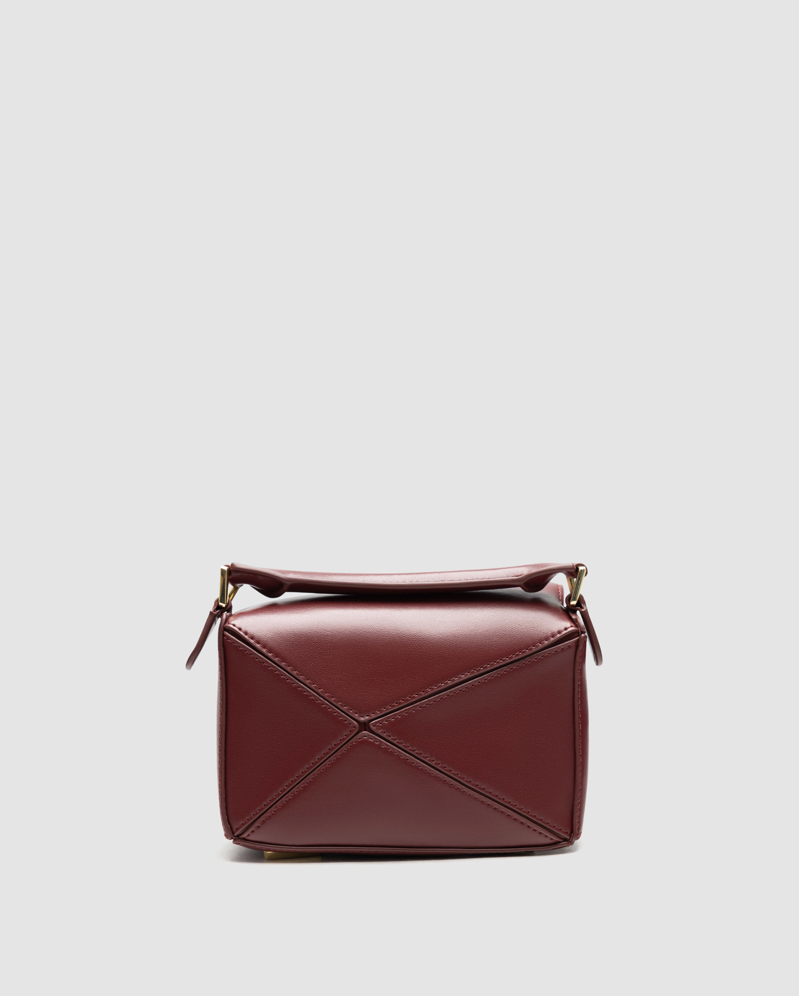 Loewe Mini Puzzle Bag Burgundy - 4