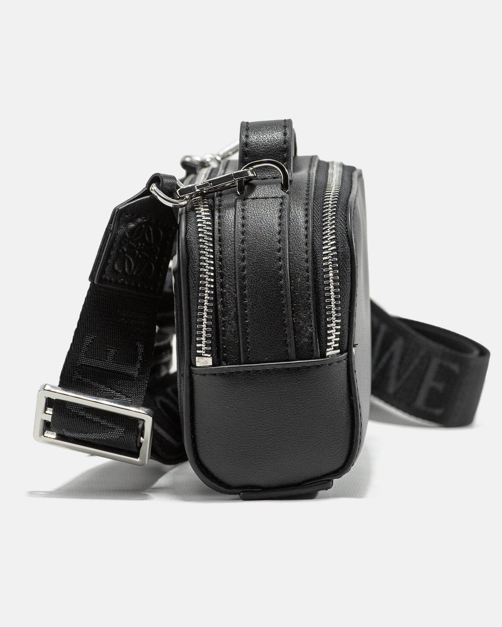 Loewe Mini Soft Box Bag Embossed Black - 7