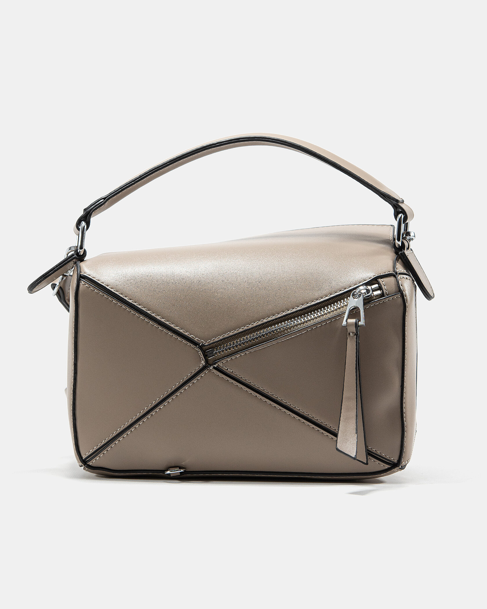 Loewe Paula's Ibiza Puzzle Bag In Classic Calfskin Gentle beige - 9