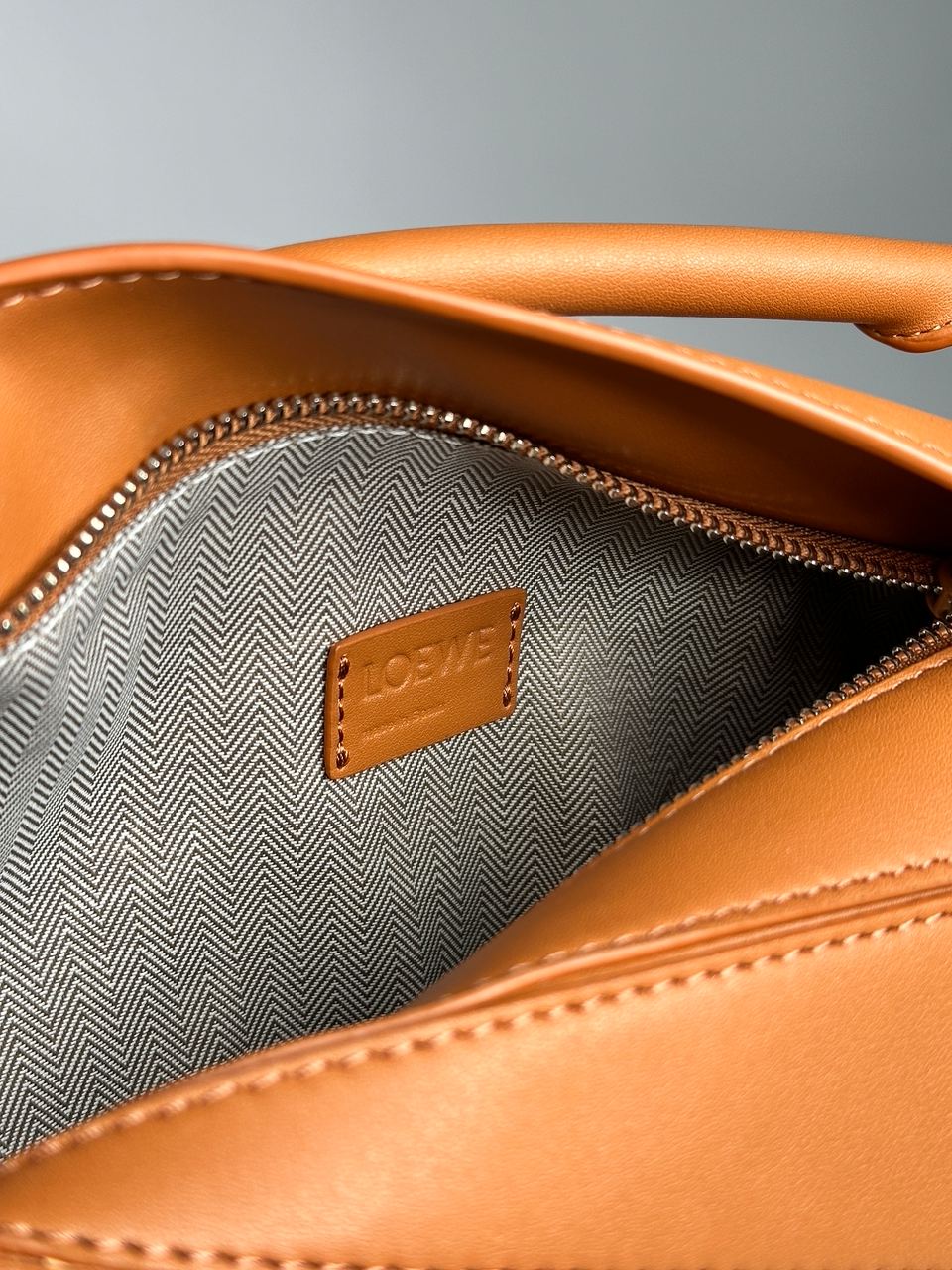 Loewe Paula's Ibiza Puzzle Bag In Classic Calfskin Ginger - 14