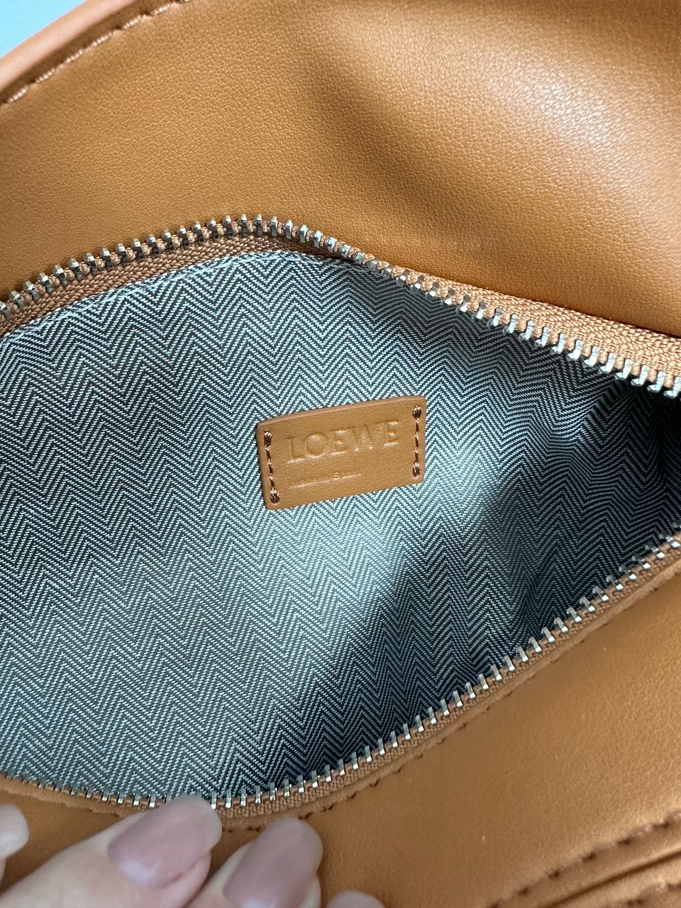 Loewe Paula's Ibiza Puzzle Bag In Classic Calfskin Ginger - 15