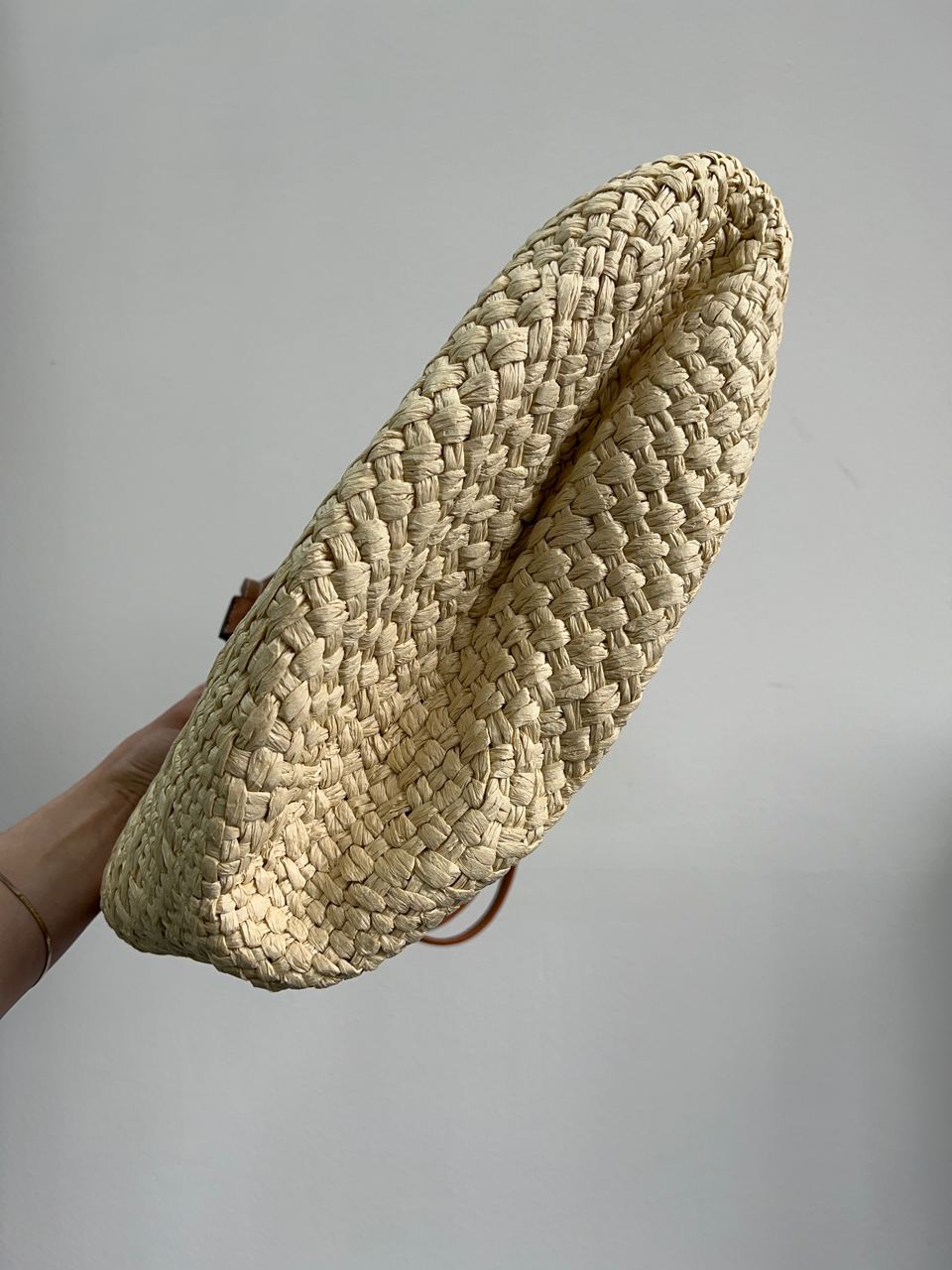 Loewe Paula's Ibiza Small Leather-Trimmed Woven Raffia Tote - 9