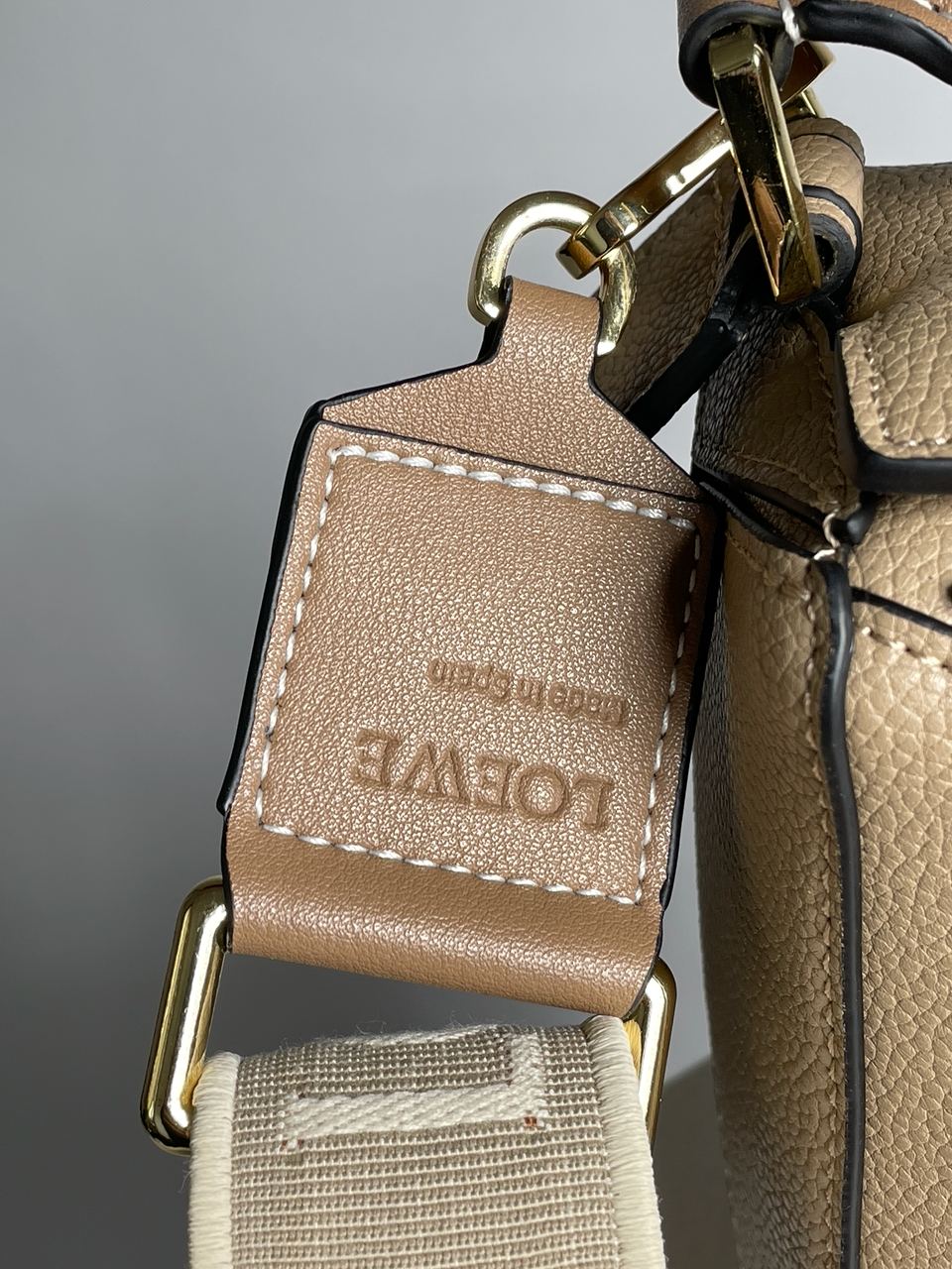 Loewe Small Puzzle Bag in Classic Calfskin Beige - 20