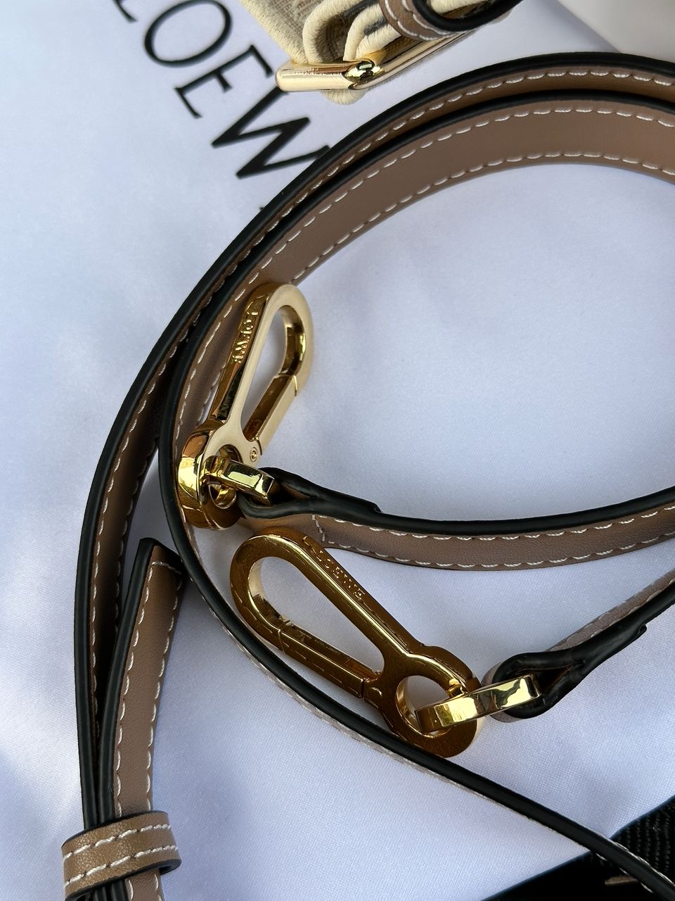 Loewe Small Puzzle Bag in Classic Calfskin Beige - 29