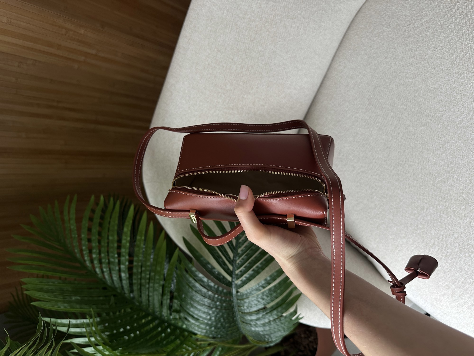 Loro Piana Extra Bag 19 Ginger Leather - 14