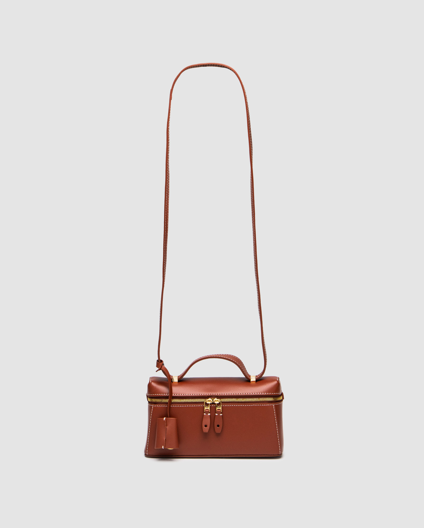 Loro Piana Extra Bag 19 Ginger Leather - 3