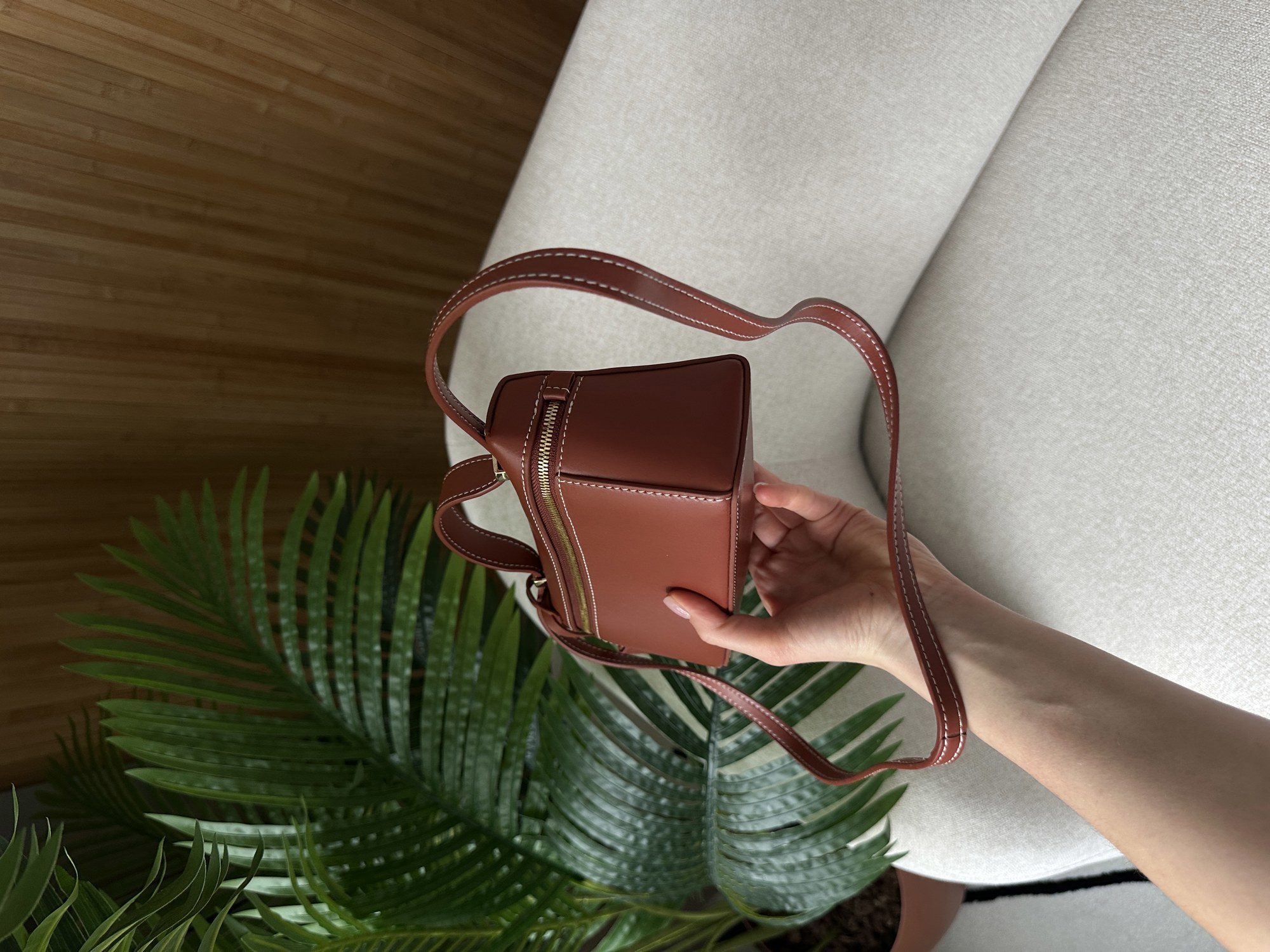 Loro Piana Extra Bag 19 Ginger Leather - 10