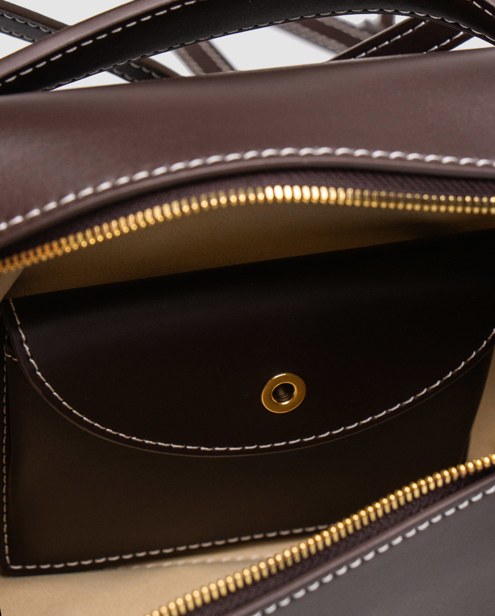 Loro Piana Extra Bag L23 Chocolate Leather - 5