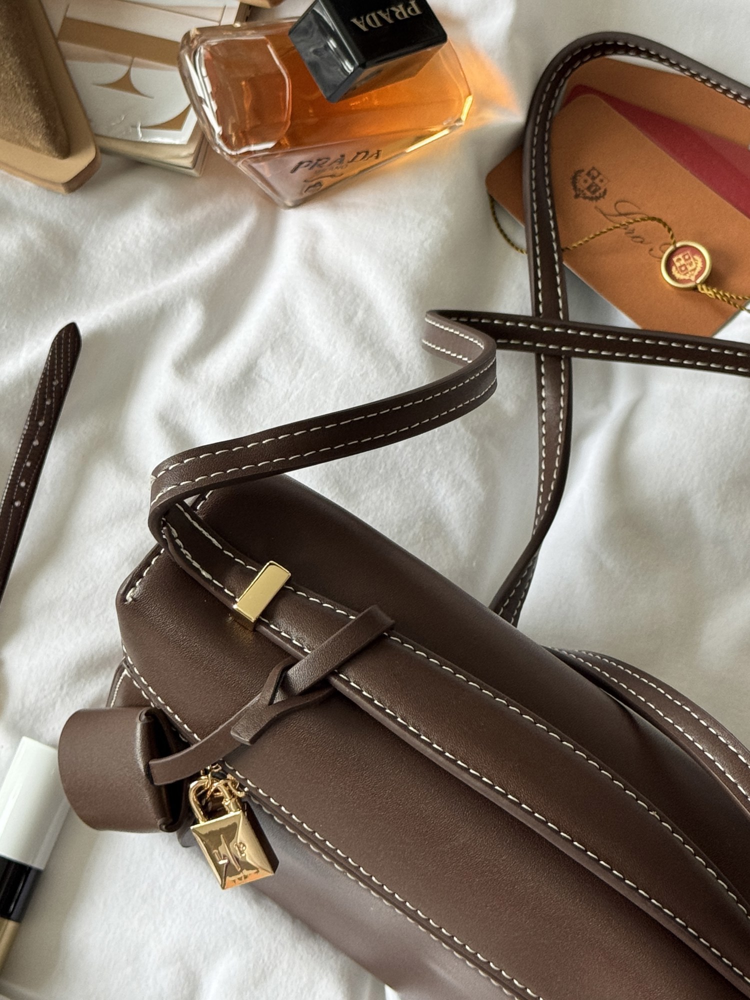 Loro Piana Extra Bag L27 Brown - 10
