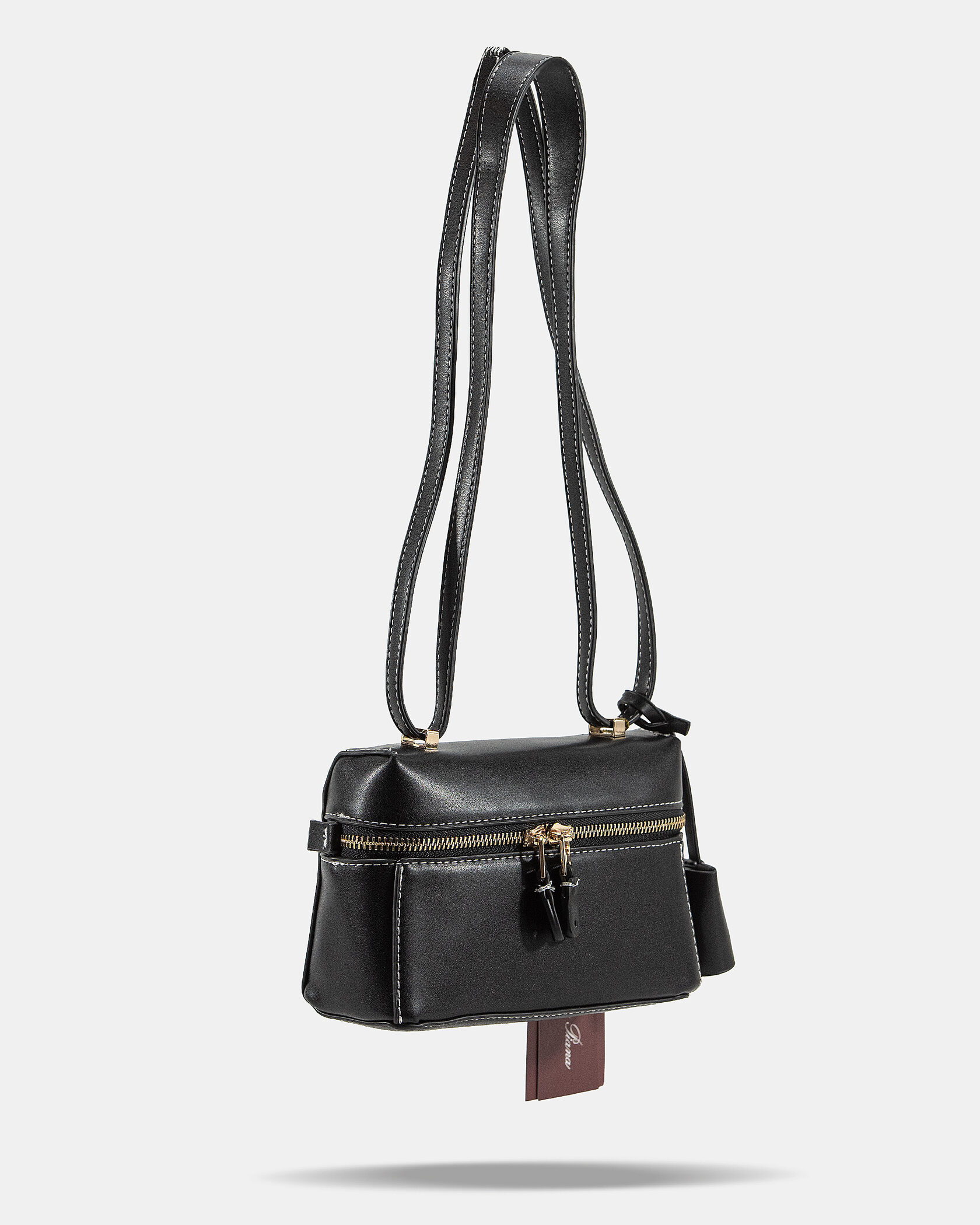 Loro Piana Extra Pocket in Smooth Leather Black - 6