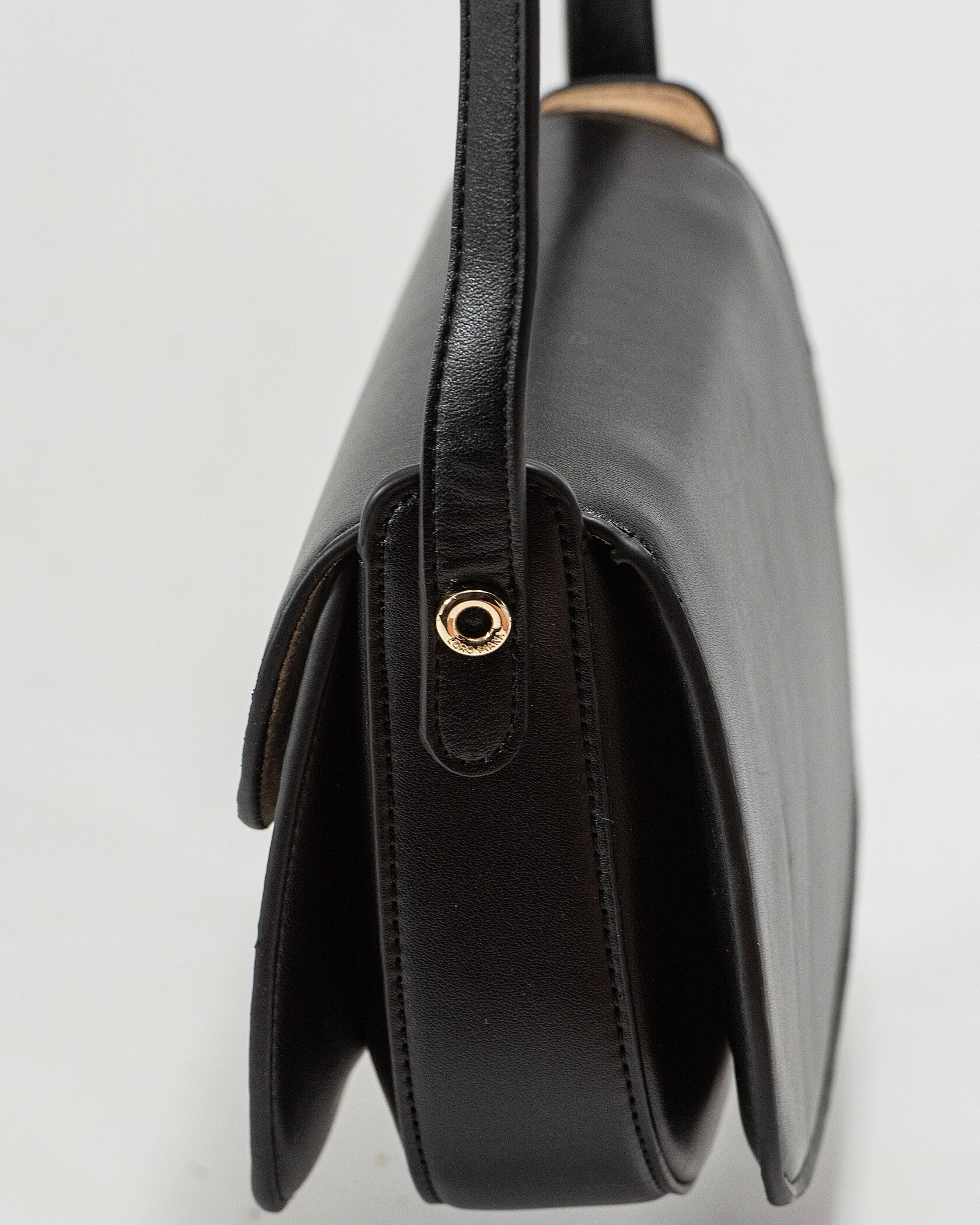 Loro Piana Small Ghiera Bag in Black Smooth Calfskin - 8