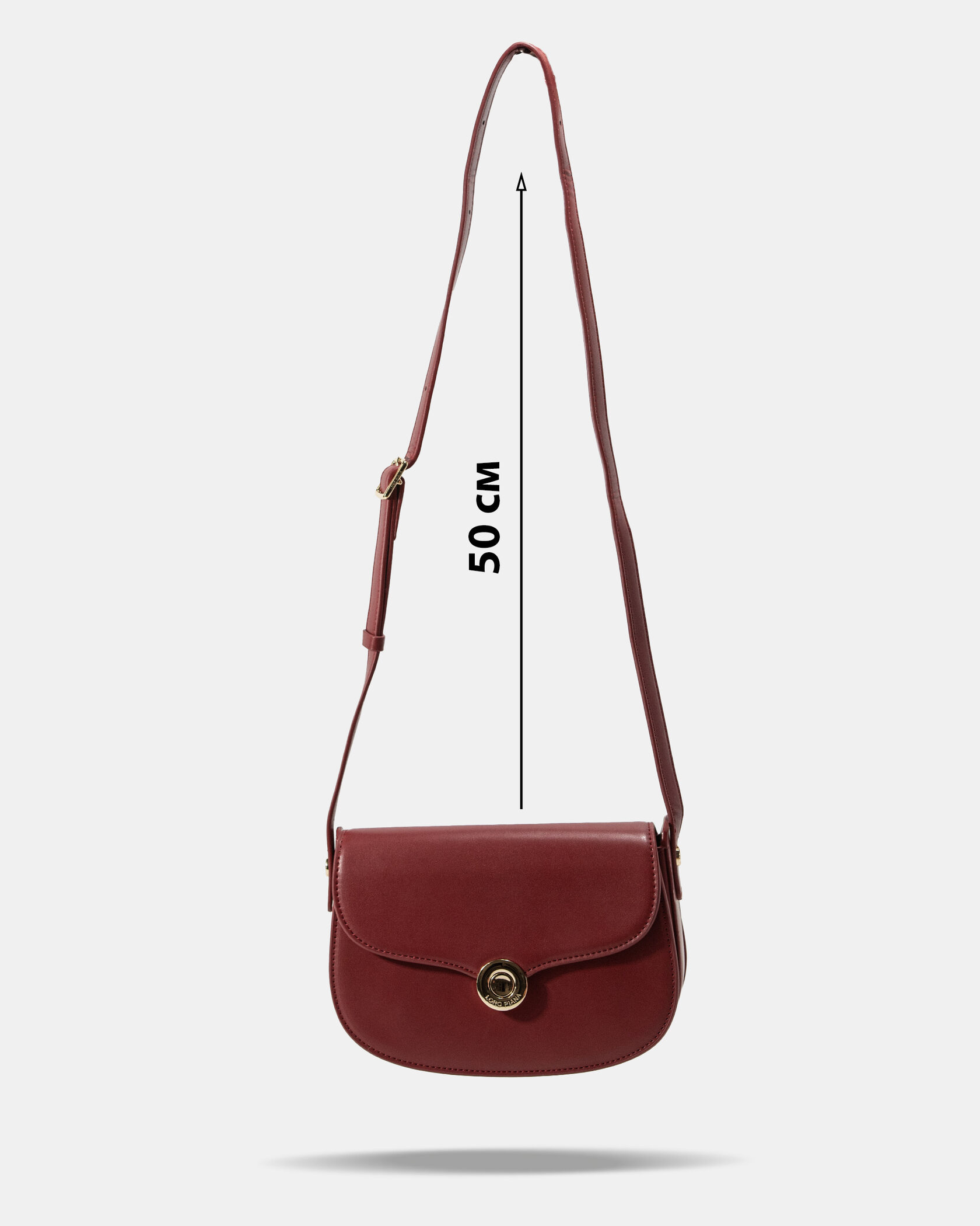 Loro Piana Small Ghiera Bag in Dark Cherry Smooth Calfskin - 4