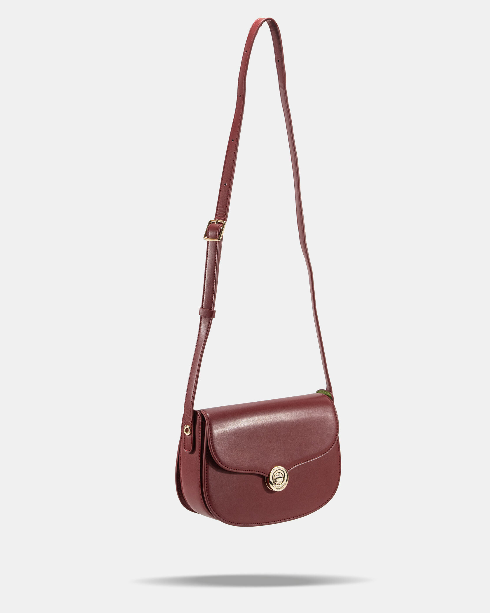 Loro Piana Small Ghiera Bag in Dark Cherry Smooth Calfskin - 6