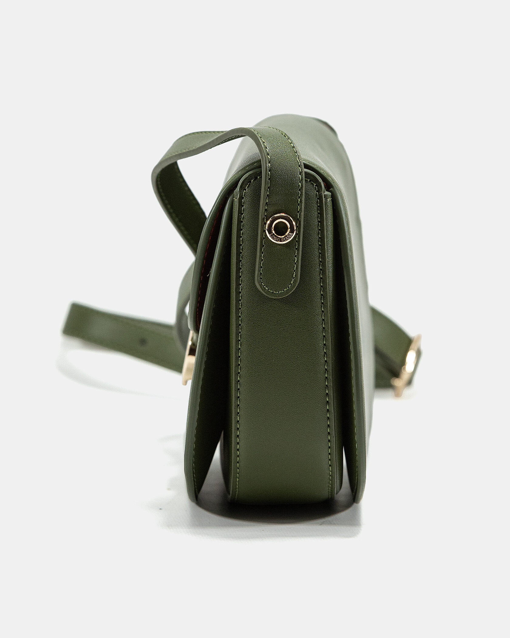 Loro Piana Small Ghiera Bag in Olive Green Smooth Calfskin - 7