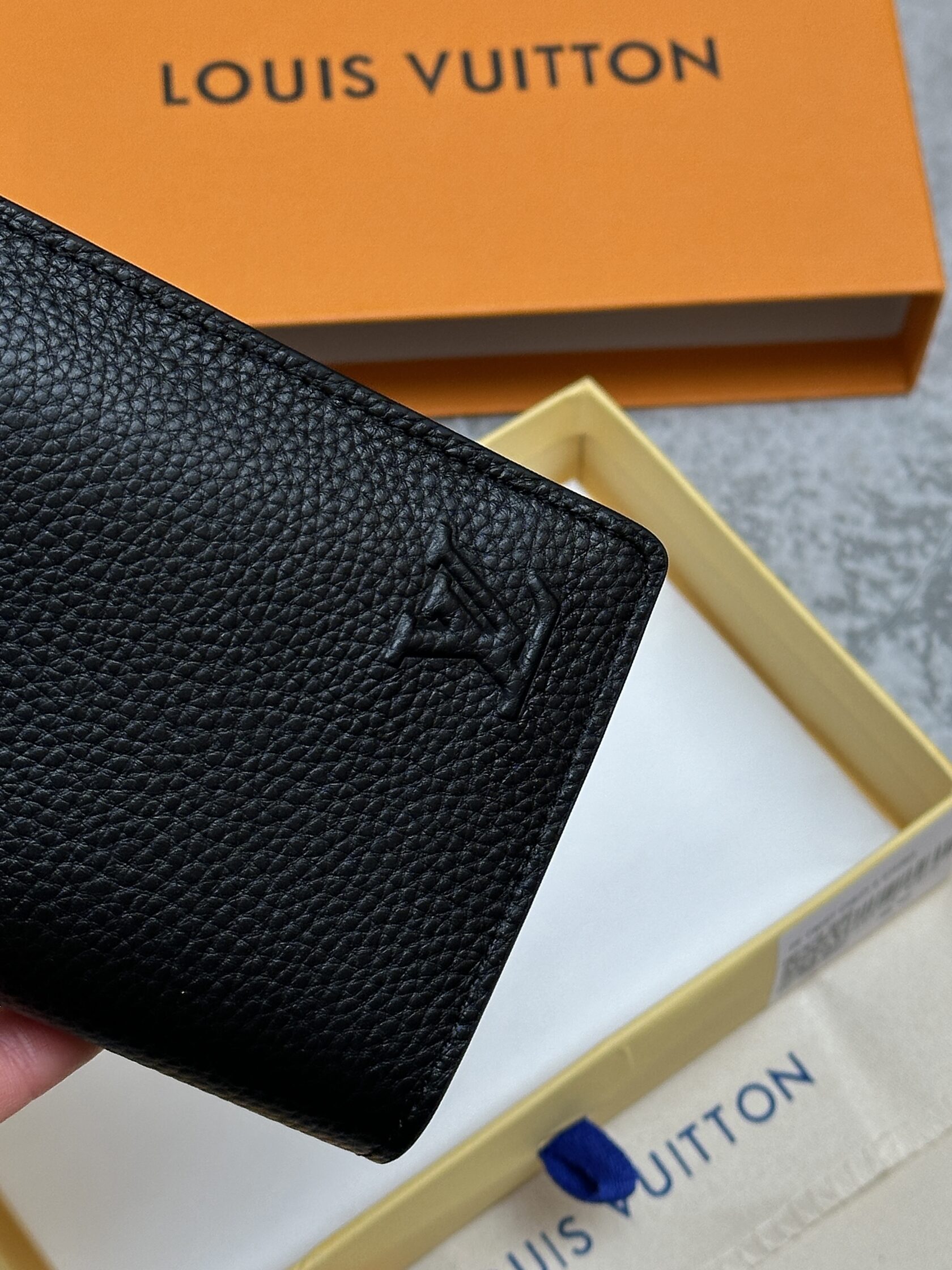 Louis Vuitton Aerogram Portefeuille Brazza NM Bi-fold Coin Purs - 7