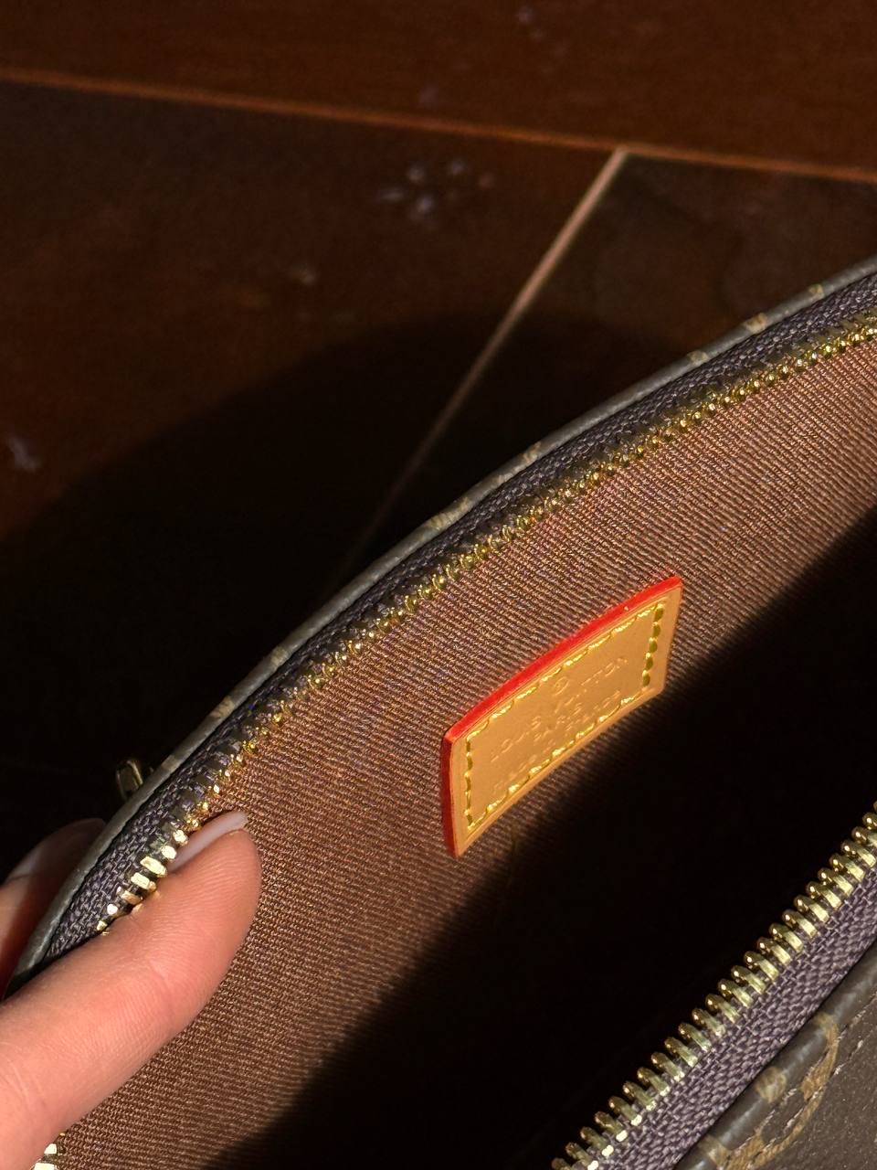 Louis Vuitton Alma BB Bag Brown/Beige - 14