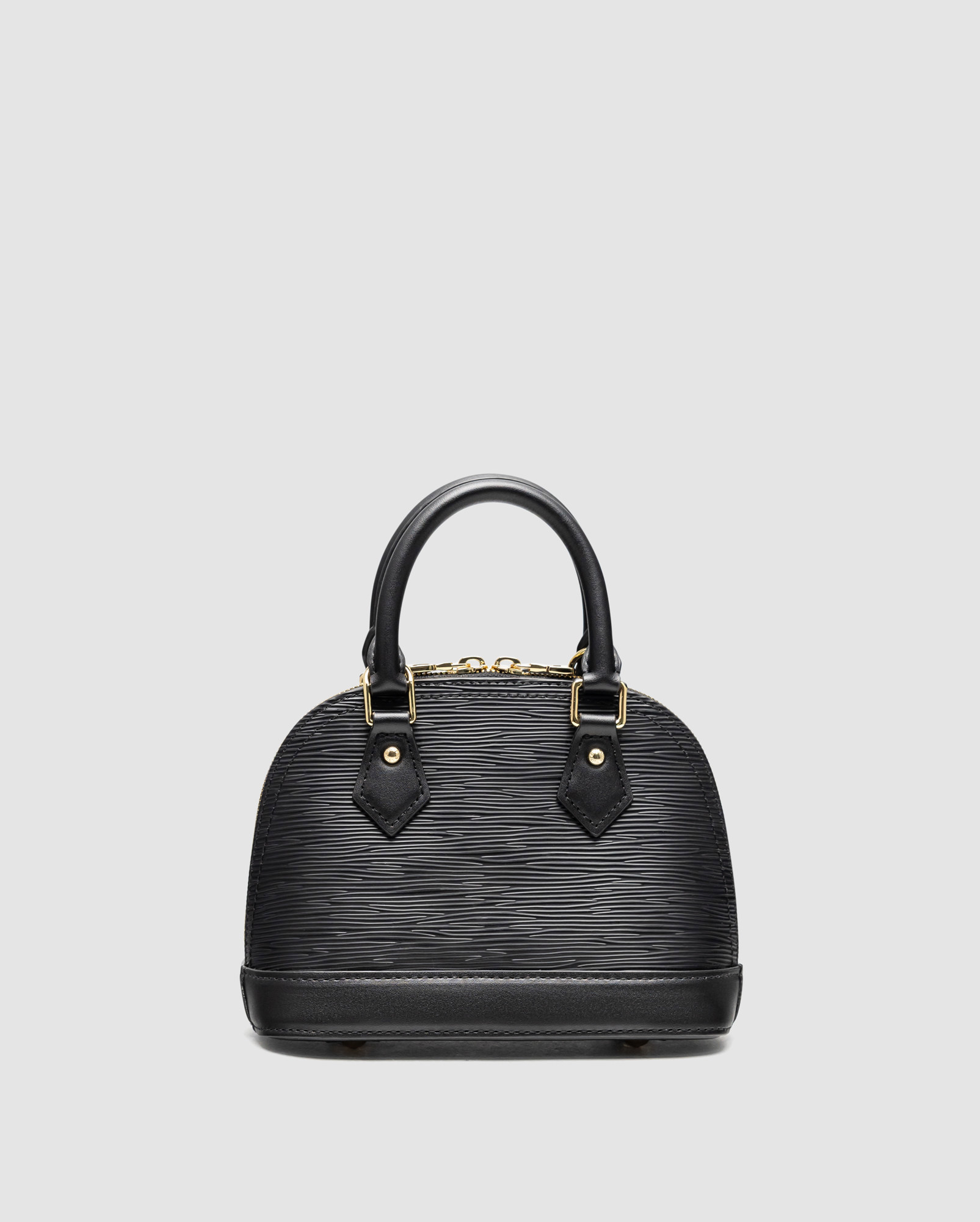 Louis Vuitton Alma Mini Epi Leather Black - 2