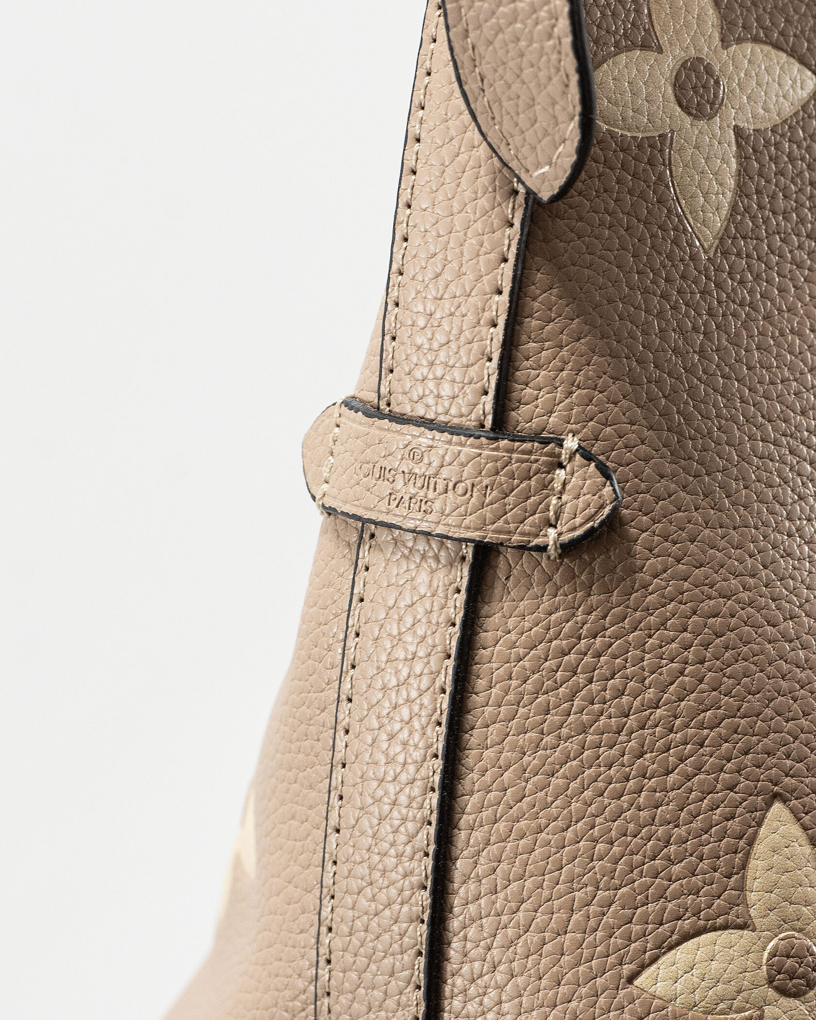 Louis Vuitton Bagatelle Medium Hobo Bag in Taupe Monogram Empreinte Leather - 9