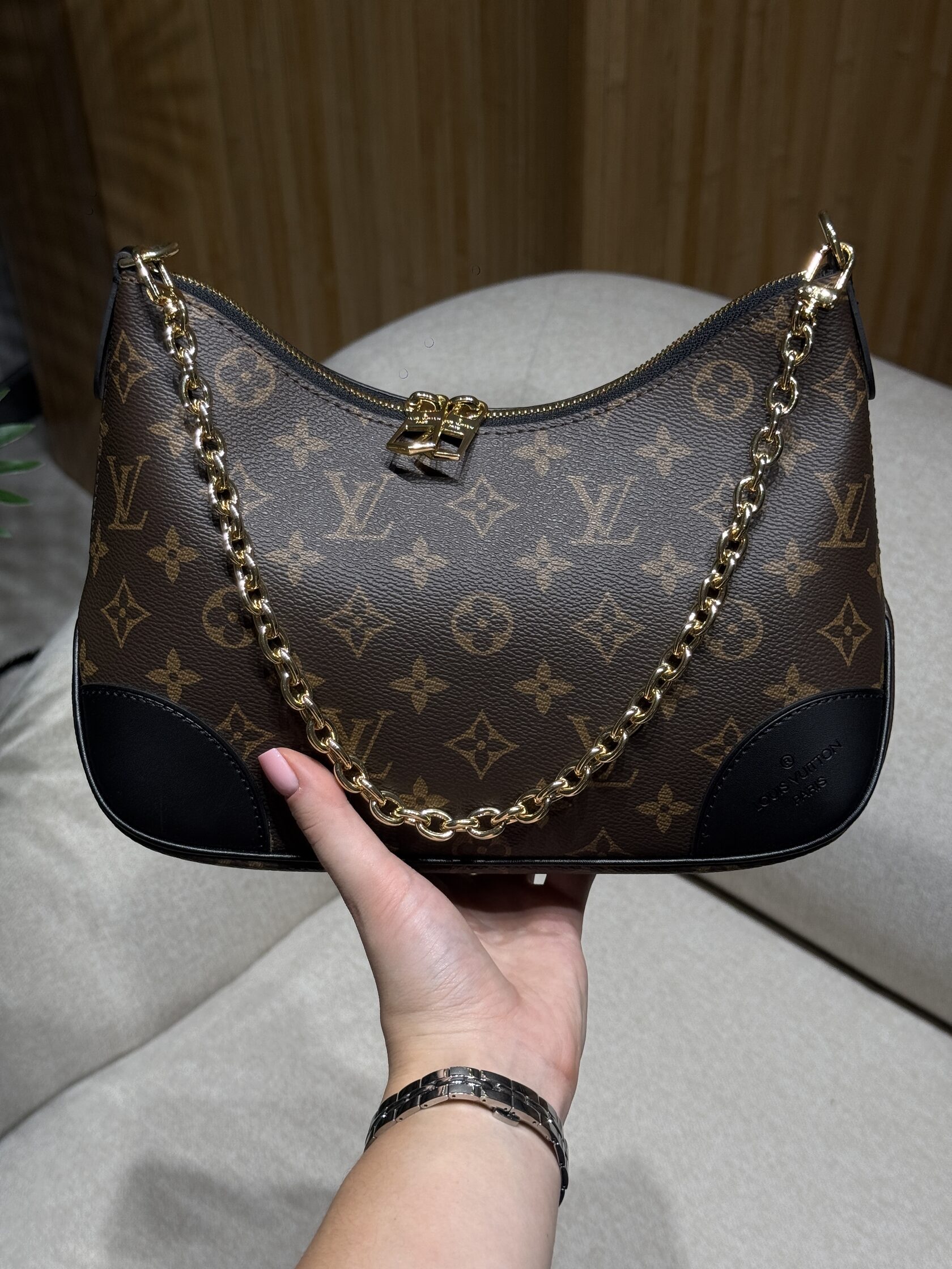 Louis Vuitton Boulogne Monogram Canvas/Black - 12