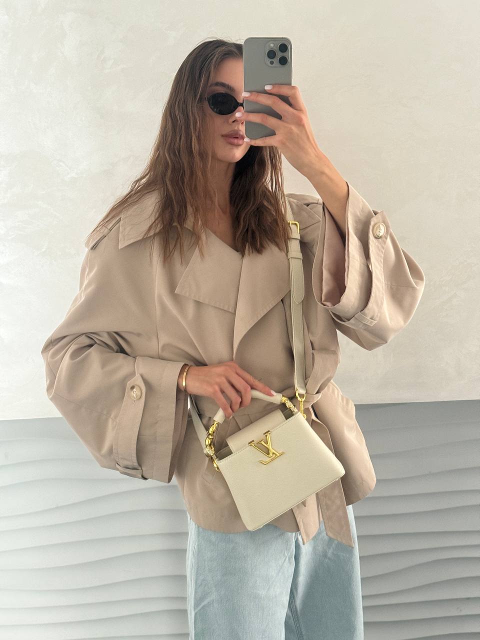 Louis Vuitton Capucines BB Milk/Gold - 3