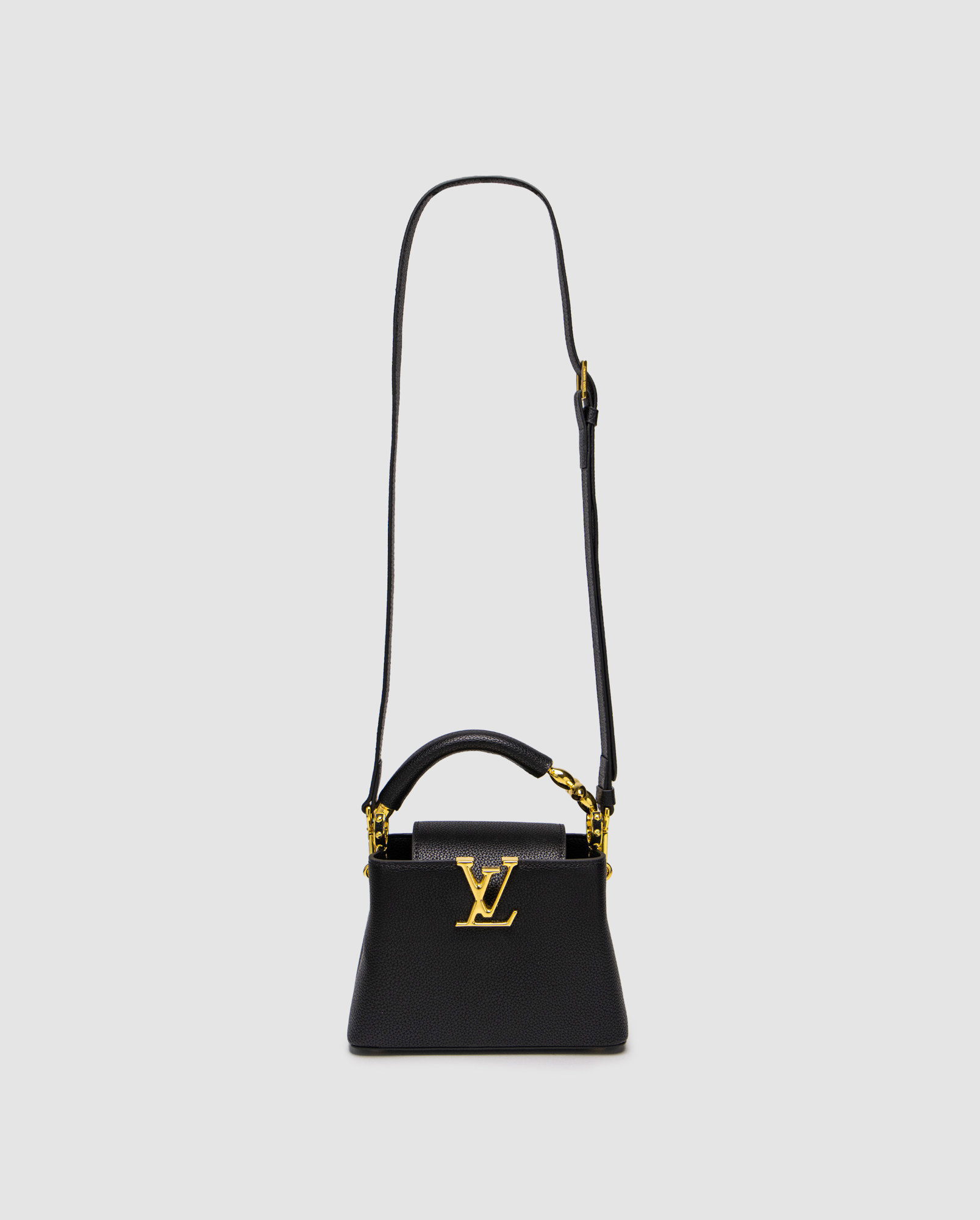 Louis Vuitton Capucines Mini Black/Gold - 4