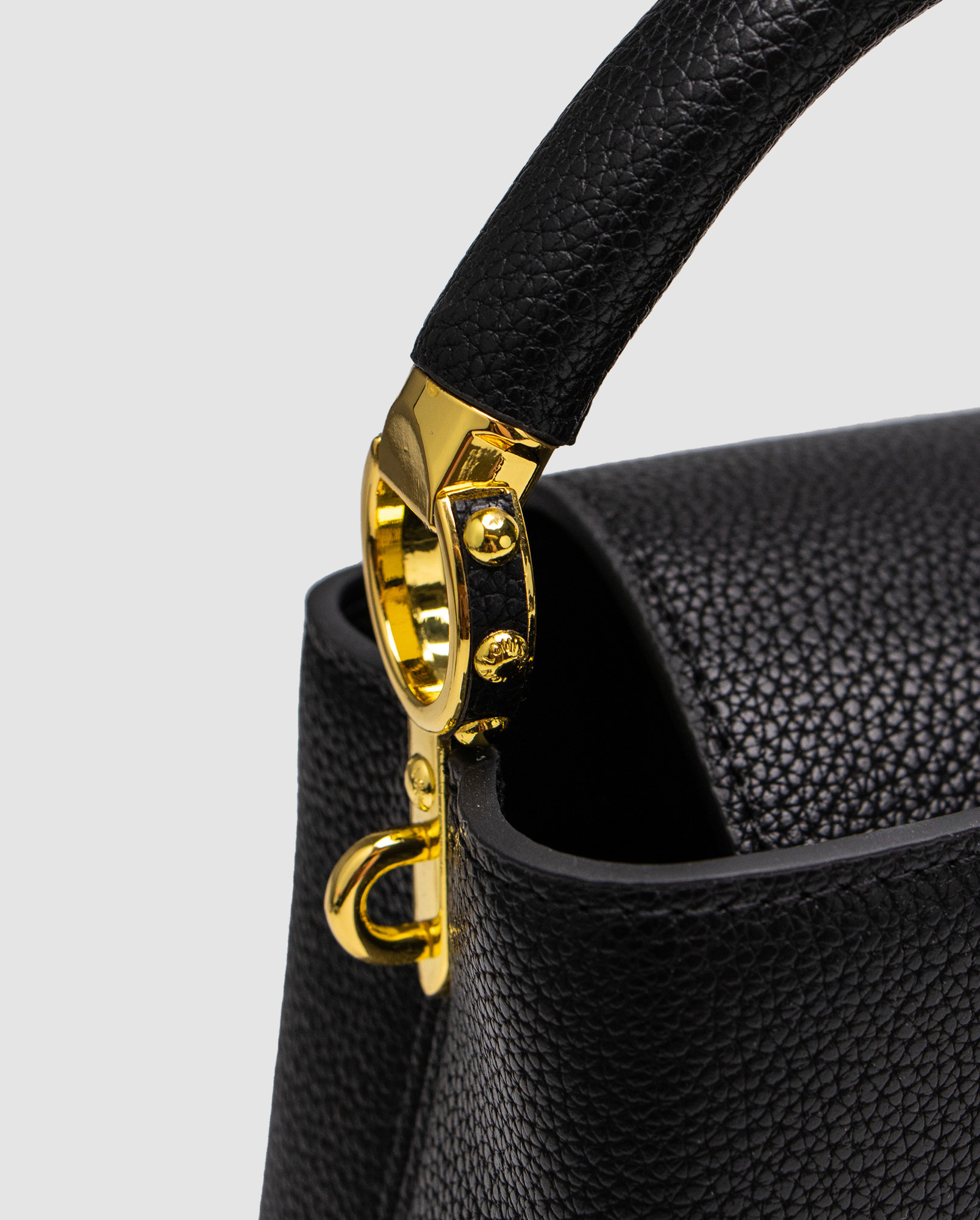 Louis Vuitton Capucines Mini Black/Gold - 5
