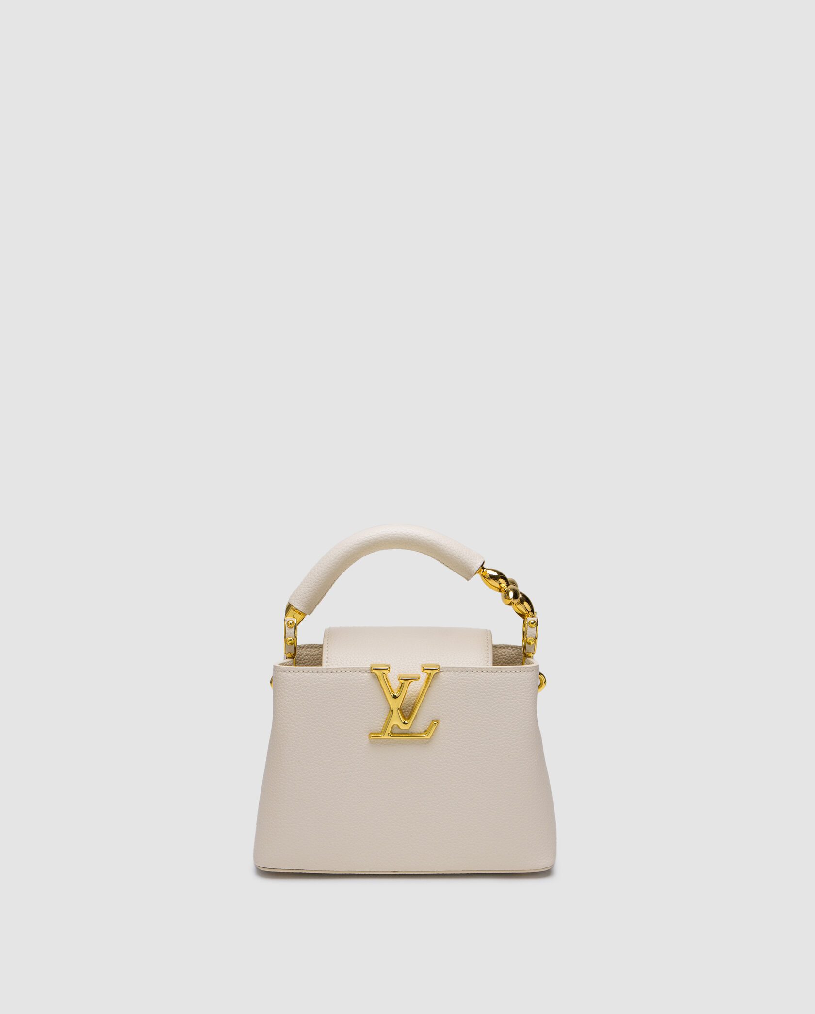 Louis Vuitton Capucines Mini White/Gold - 3