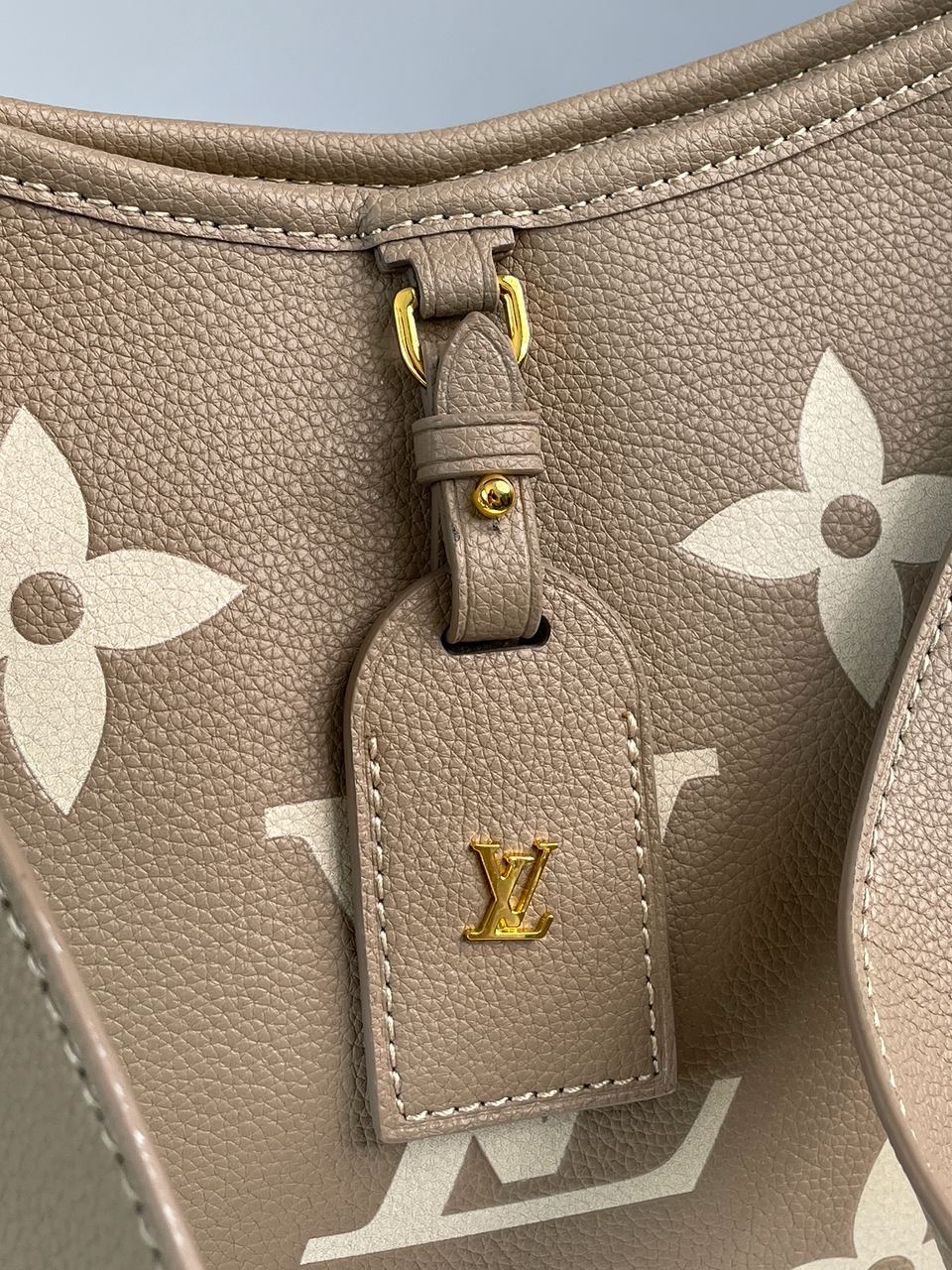 Louis Vuitton CarryAll PM Bicolor Monogram Empreinte Leather Beige - 19