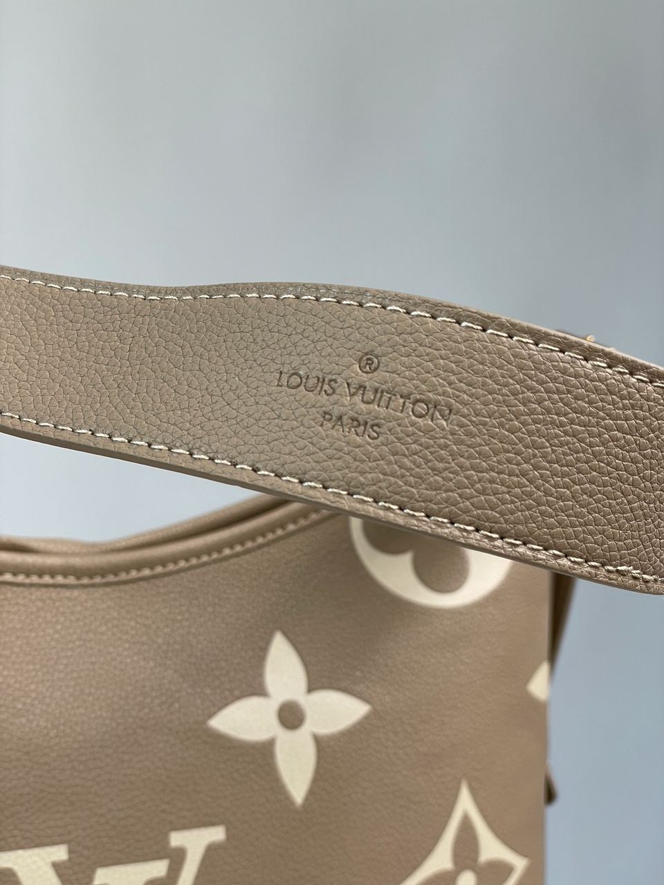 Louis Vuitton CarryAll PM Bicolor Monogram Empreinte Leather Beige - 24