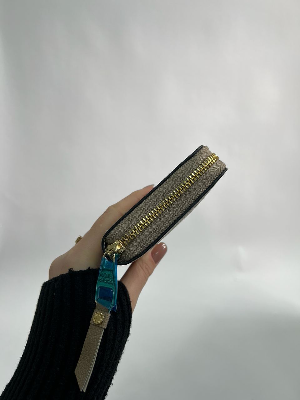 Louis Vuitton Clemence Wallet Bicolor Beige/Cream - 11