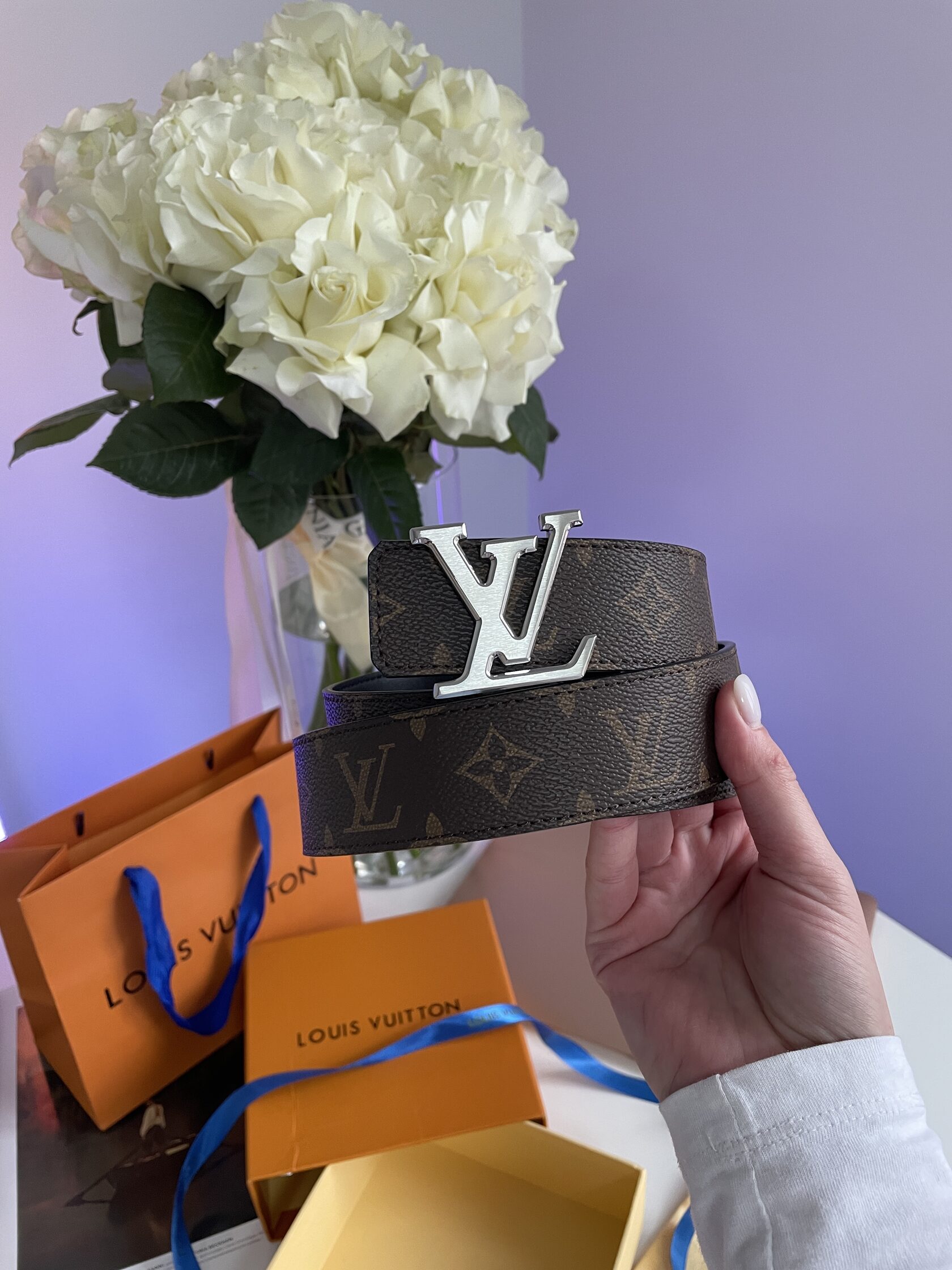Louis Vuitton Iconic 35 mm Belt Silver - 4