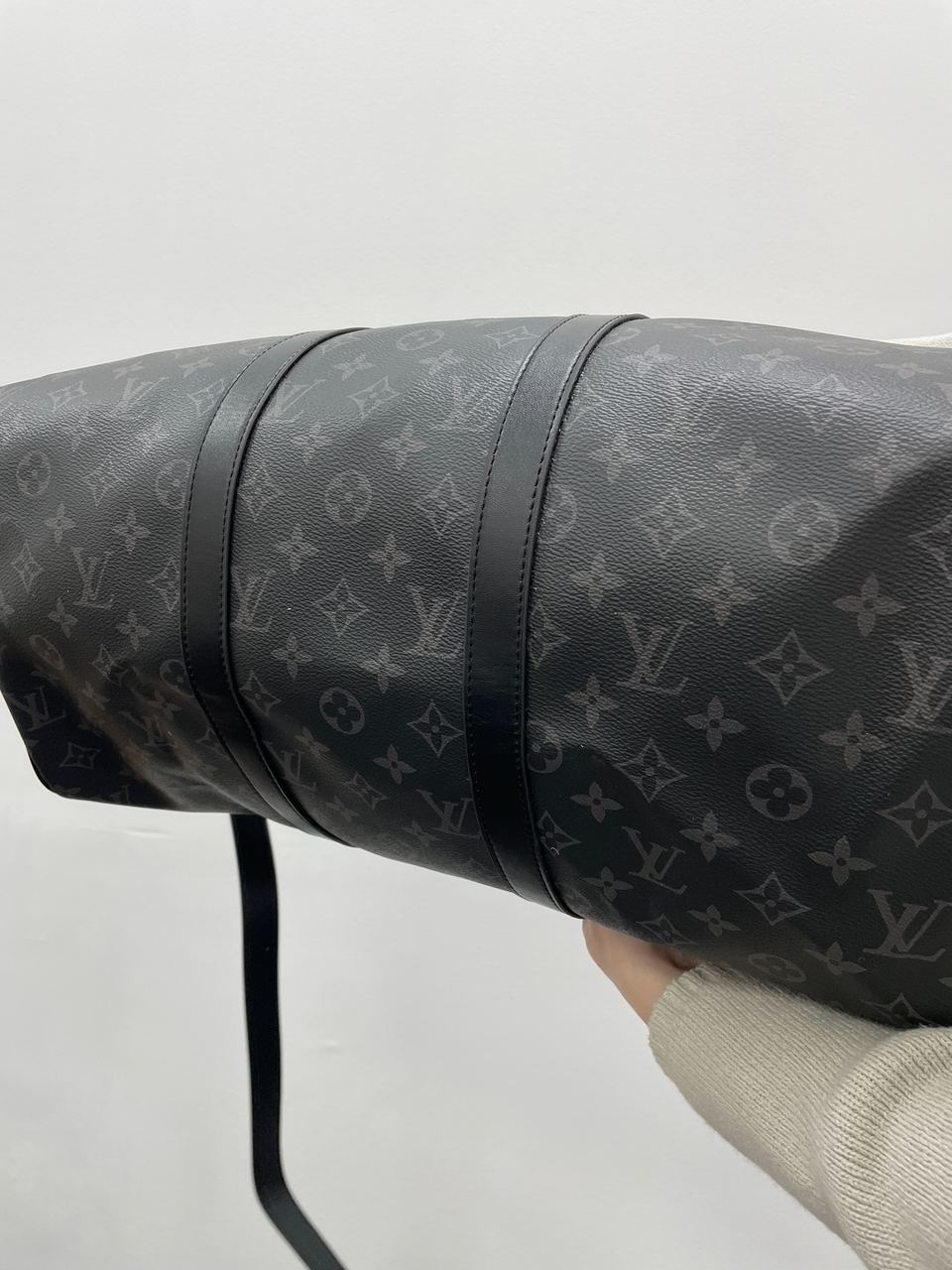 Louis Vuitton Keepall 45 Eclipse Grey - 16