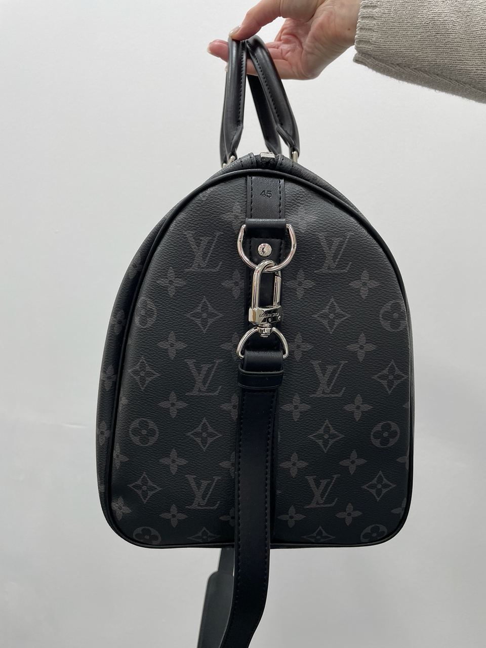 Louis Vuitton Keepall 45 Eclipse Grey - 9