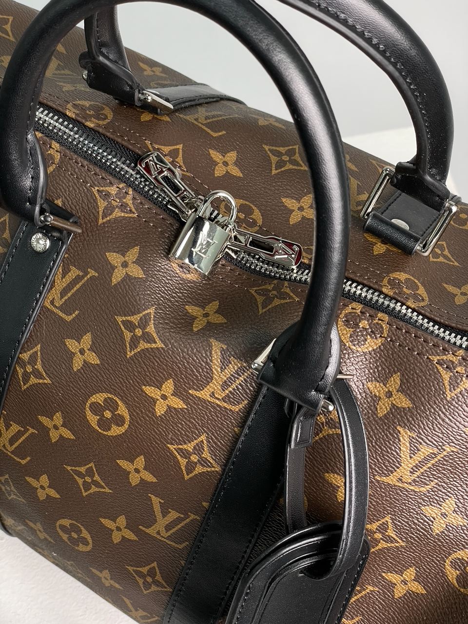 Louis Vuitton Keepall Bandouliere 45 Brown Canvas - 12