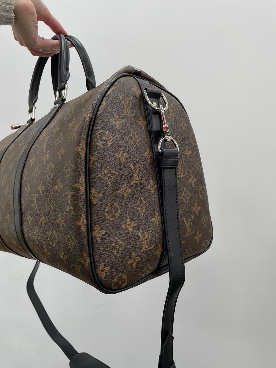 Louis Vuitton Keepall Bandouliere 45 Brown Canvas - 13