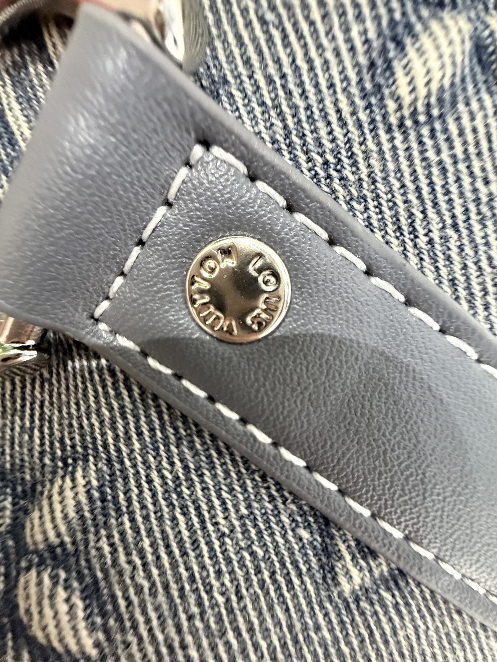 Louis Vuitton Keepall Bandouliere 45 Denim Monogram - 19