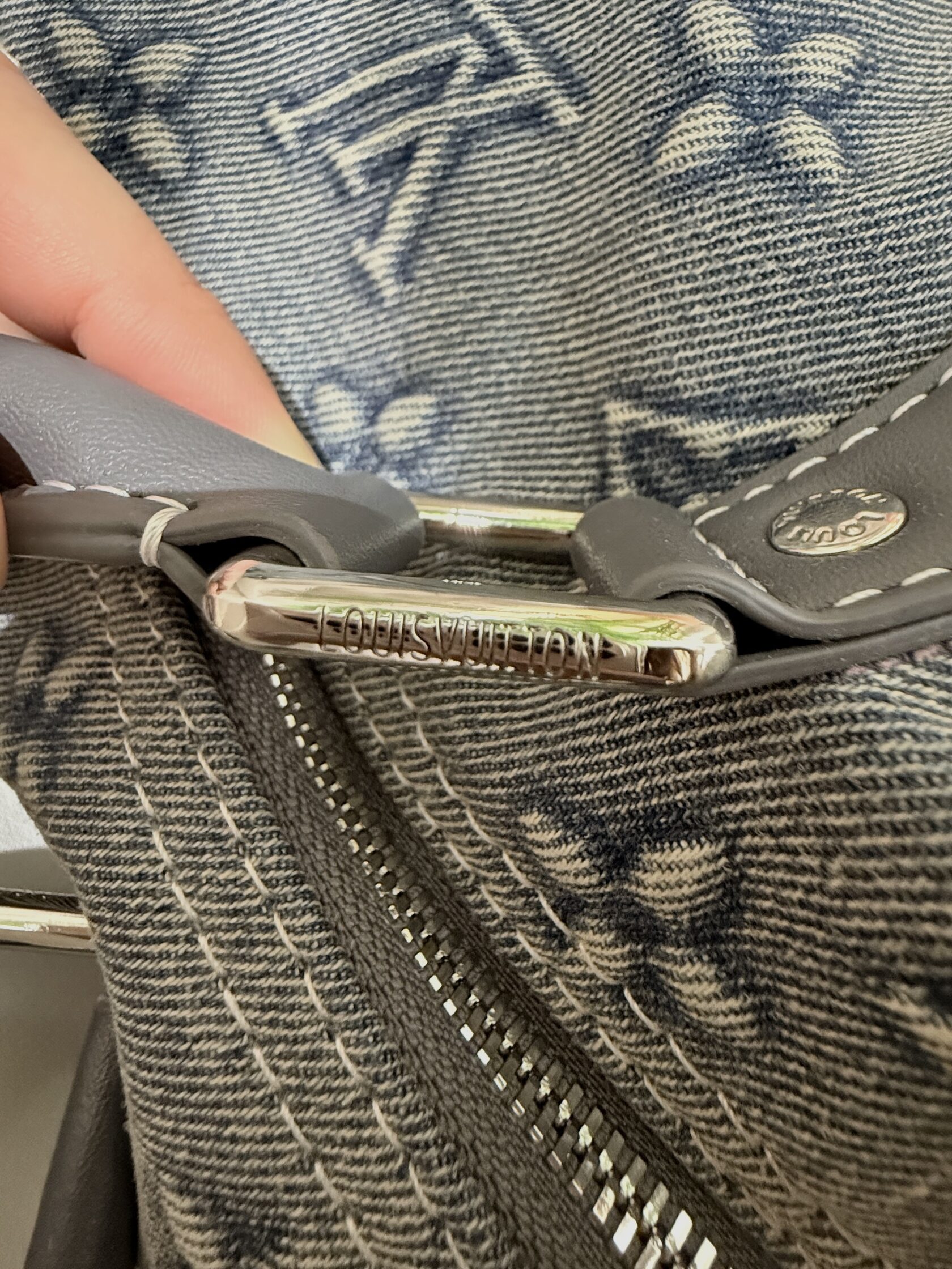 Louis Vuitton Keepall Bandouliere 45 Denim Monogram - 20