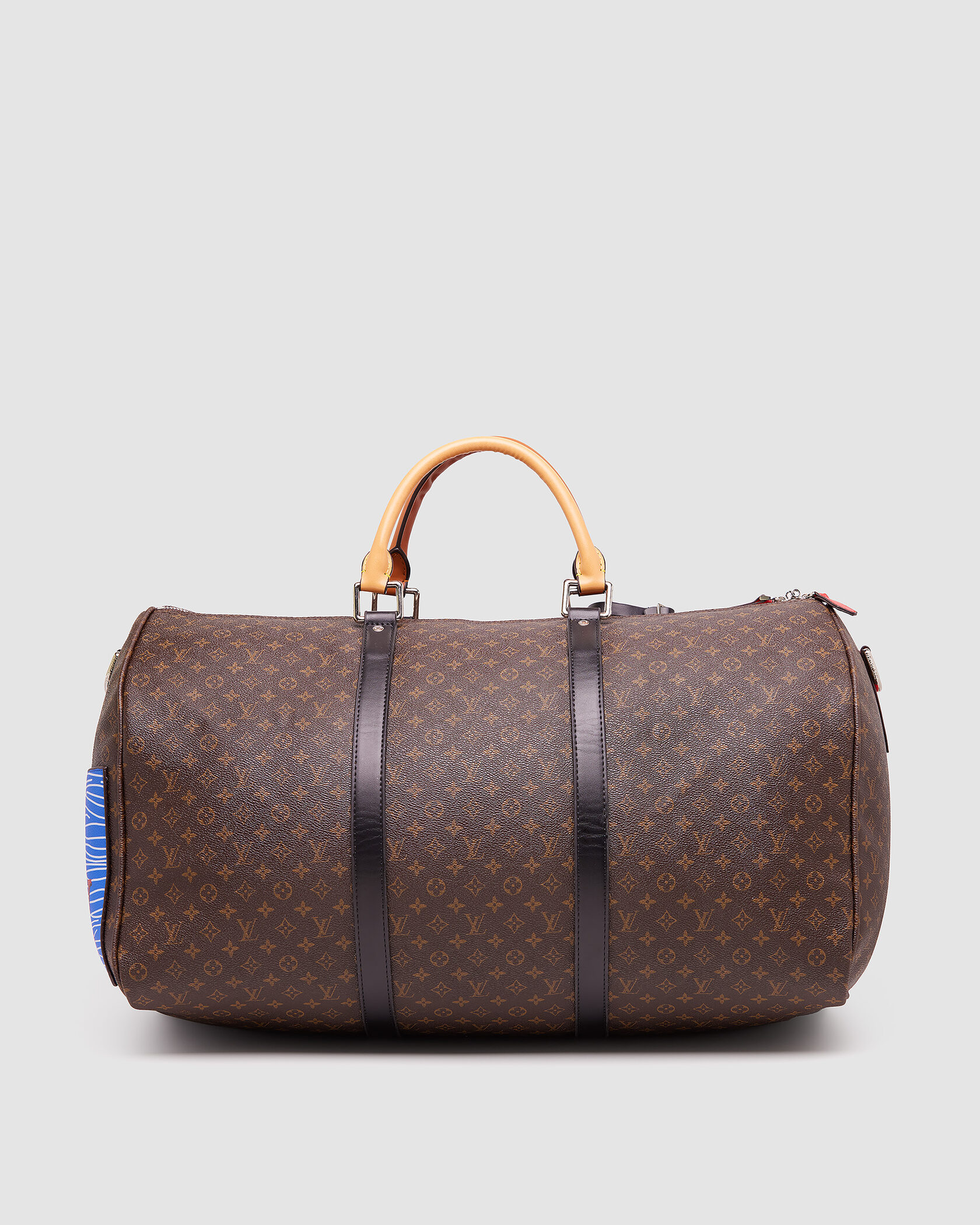 Louis Vuitton Keepall Bandouliere Bag Limited Edition Patchwork Monogram Canvas - 14
