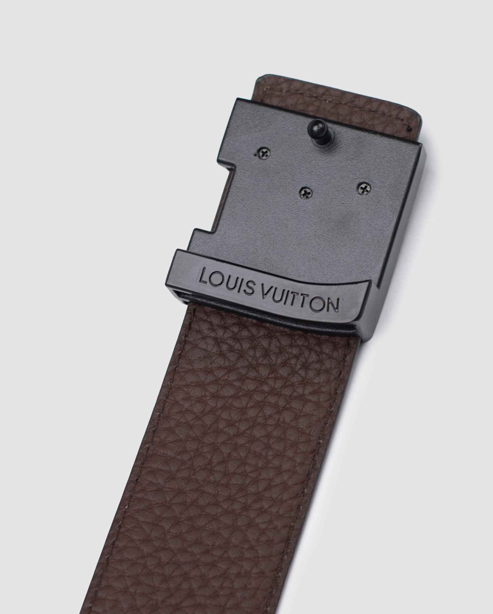 Louis Vuitton Leather Belt Black/Black - 13