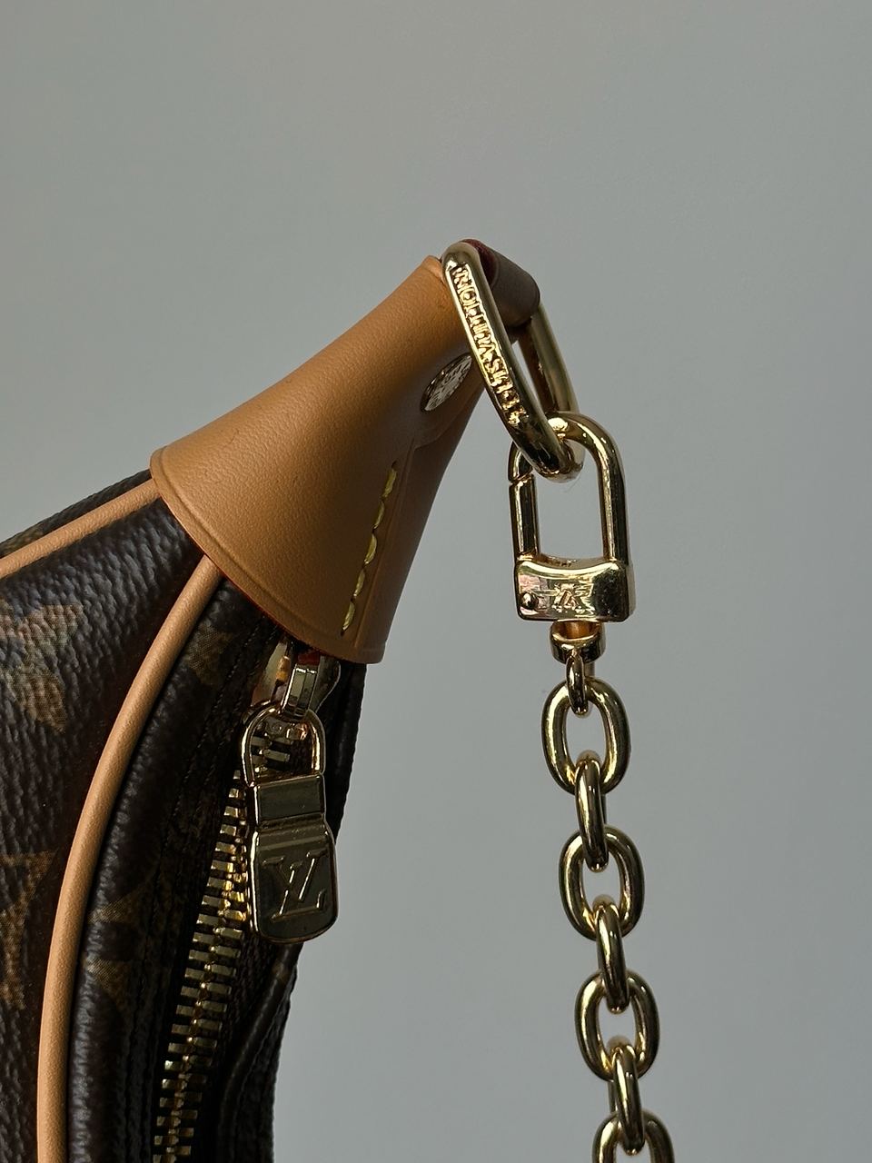 Louis Vuitton Loop Handbag Monogram Brown in Coated Canvas with Gold-tone - 6