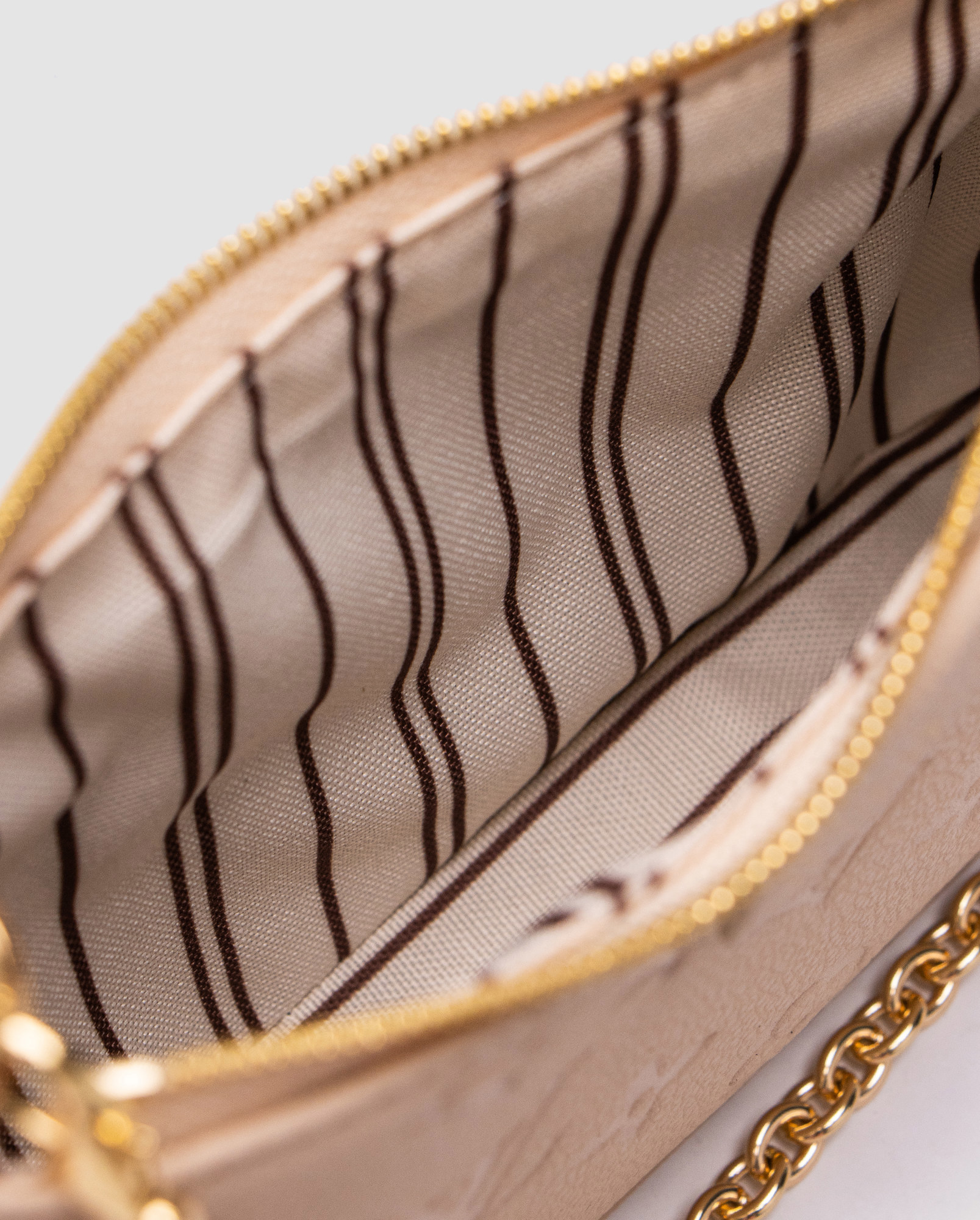 Louis Vuitton Mini Pochette Beige/Gold - 5