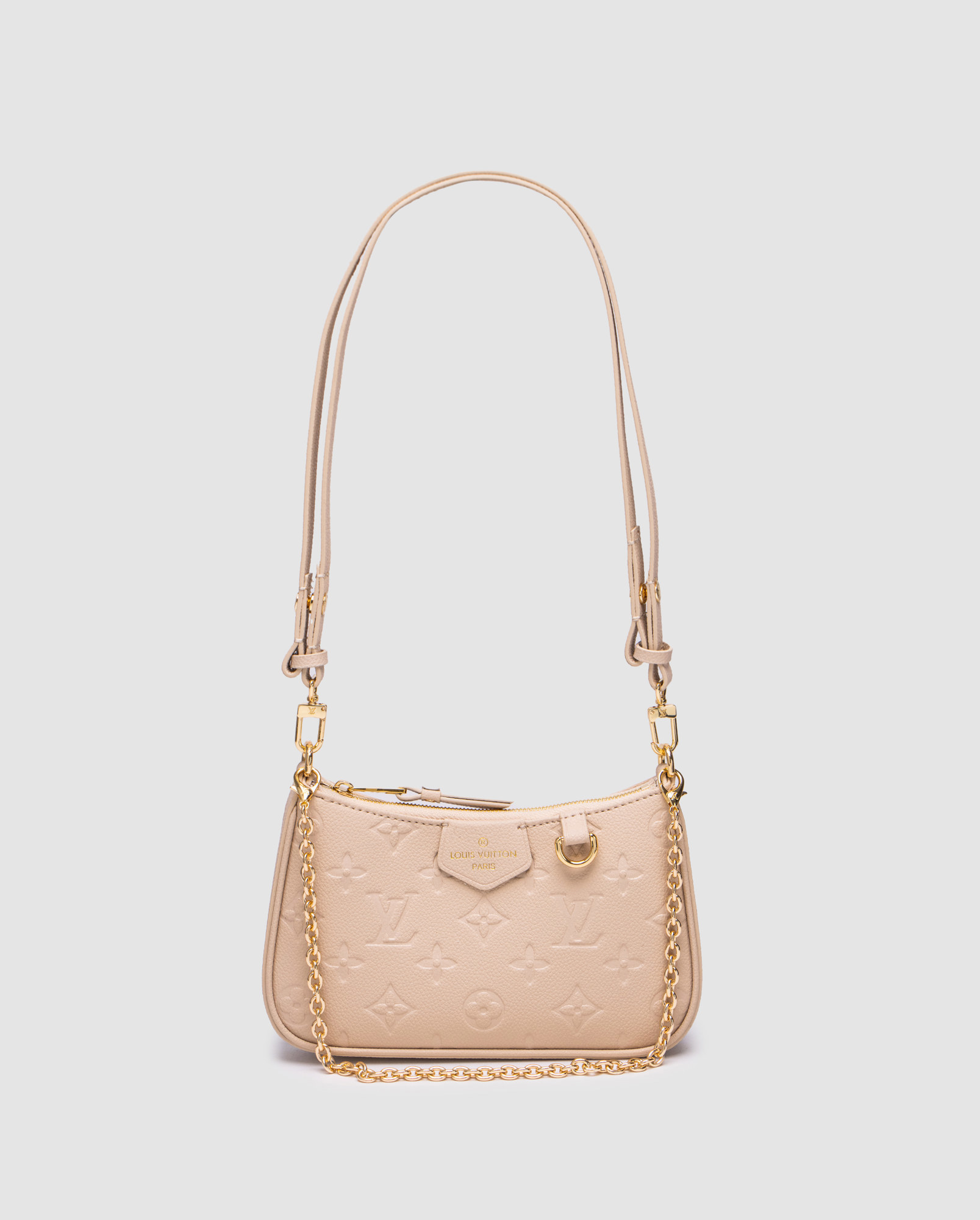 Louis Vuitton Mini Pochette Beige/Gold - 3